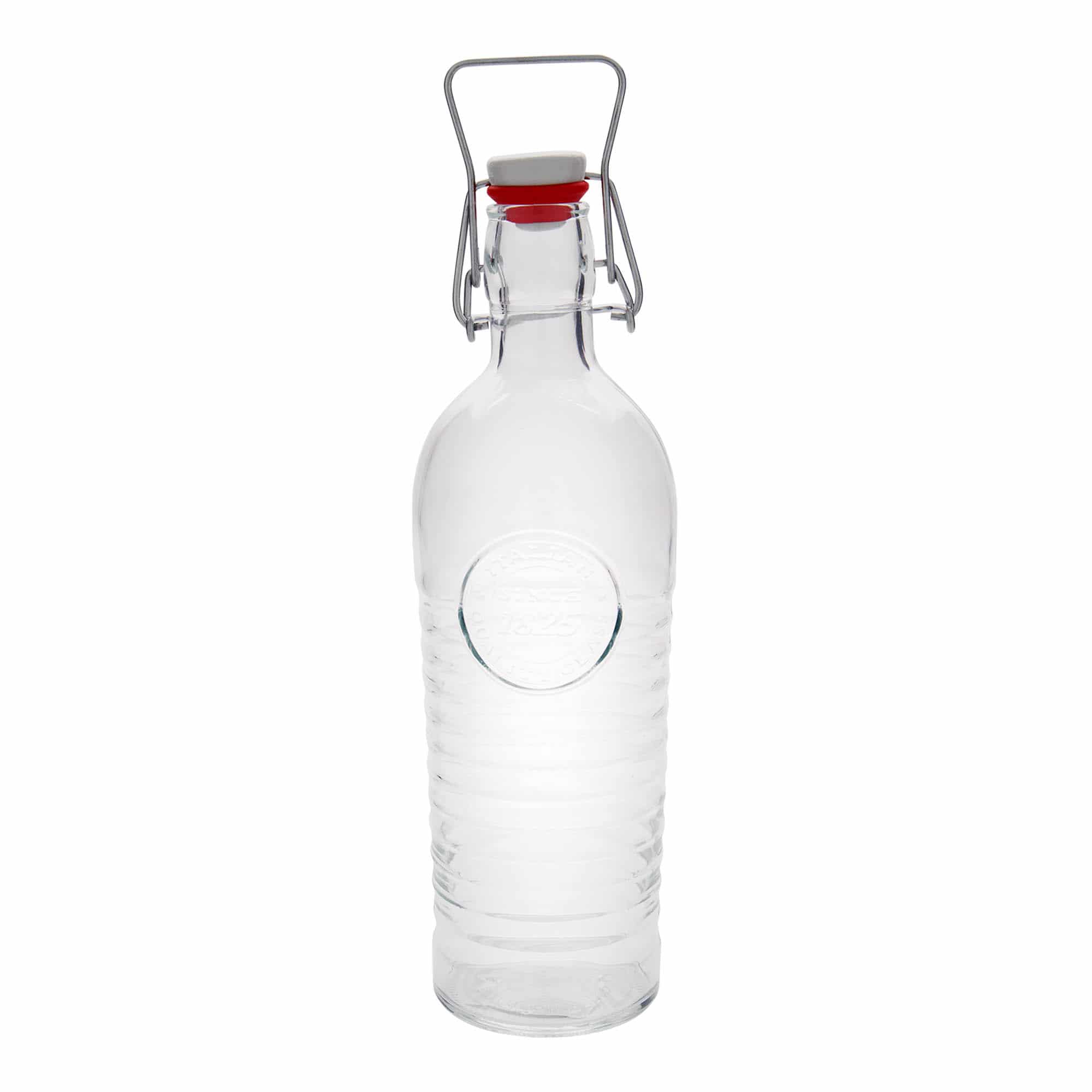 1.200 ml glassflaske "Officina 1825", åpning: Bøylelokk