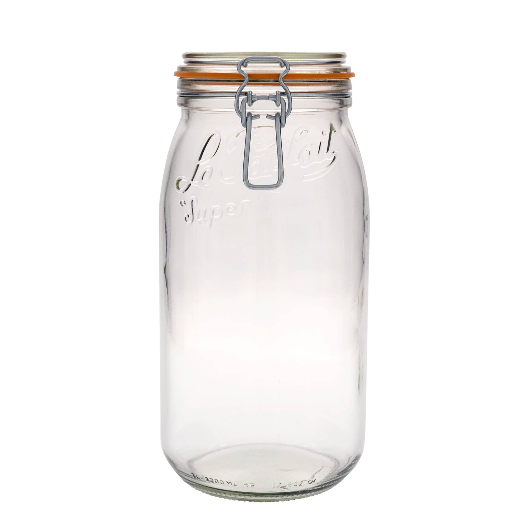 3.000 ml trådspenneglass 'Le Parfait Super Bocal', åpning: trådspenne-lukking