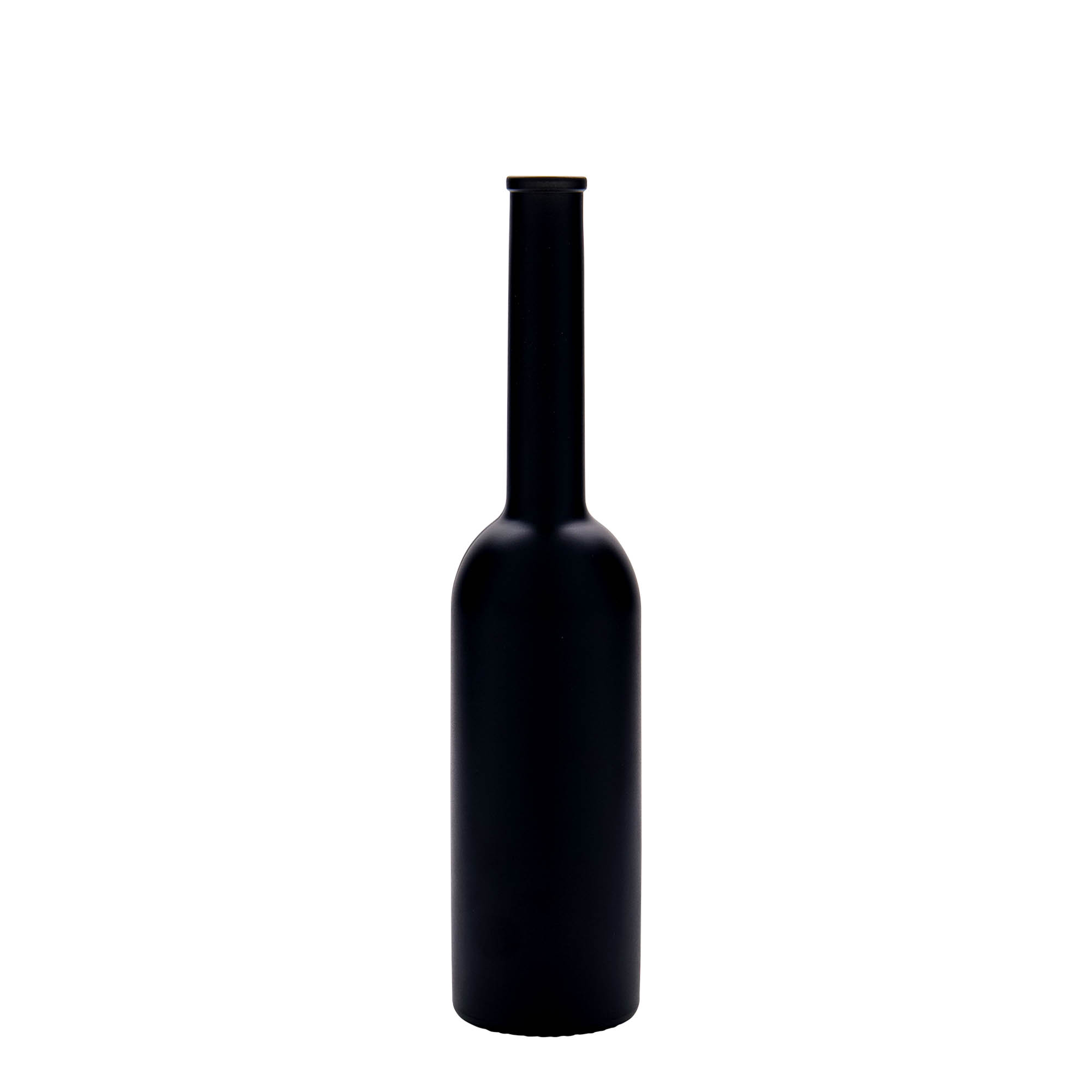 200 ml glassflaske 'Opera', svart, åpning: kork 200 ml glassflaske 'Opera', svart, åpning: kork