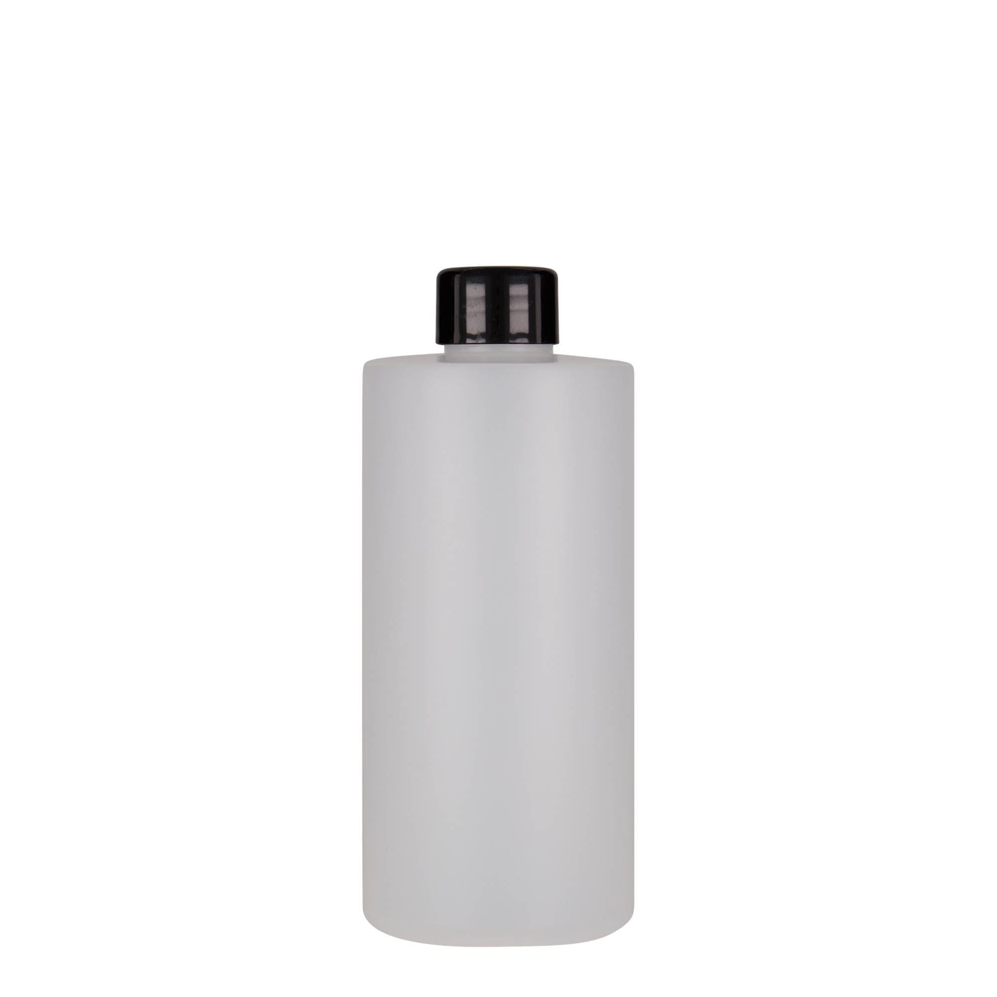 300 ml plastflaske 'Pipe', HDPE, hvit, åpning: 24/410