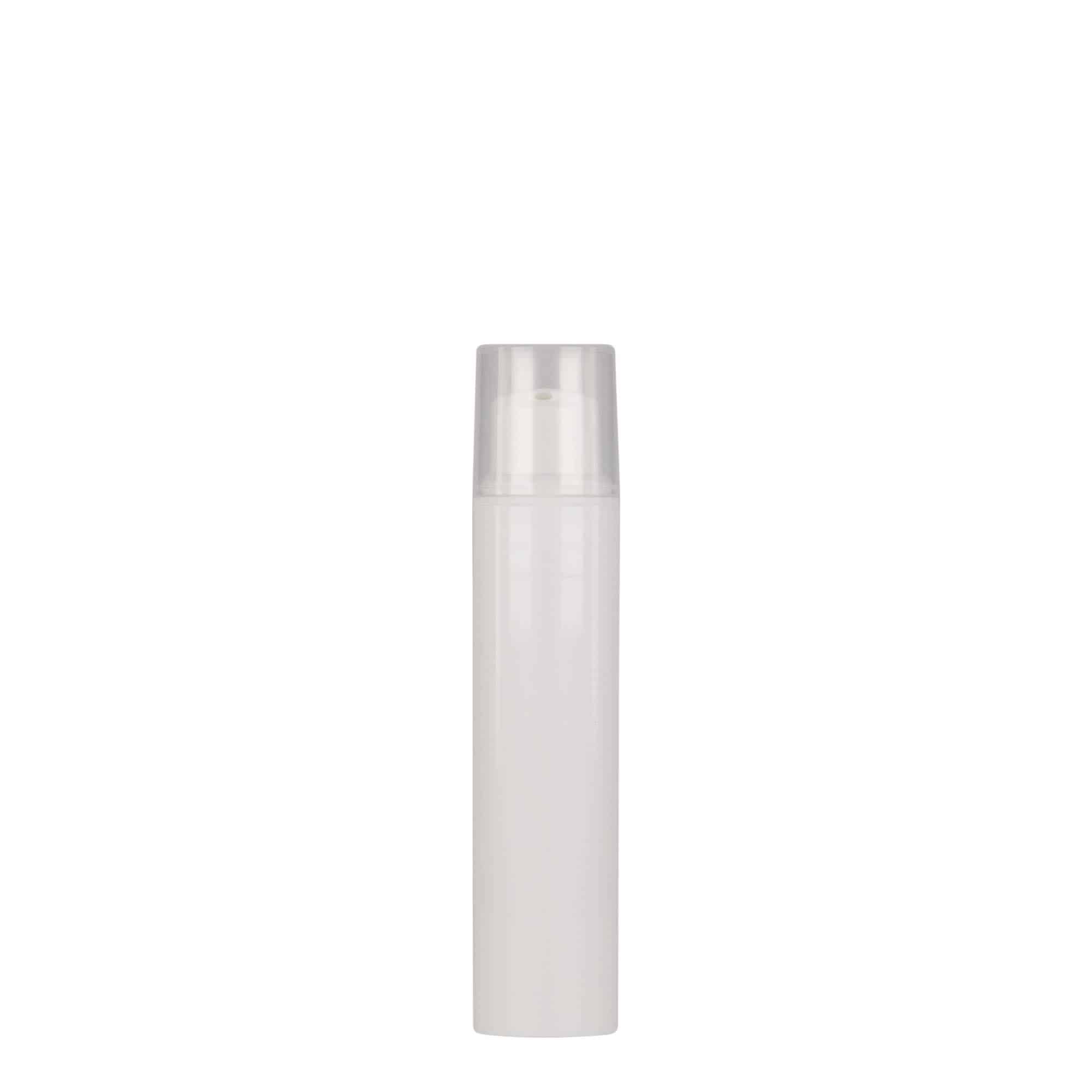 15 ml luftløs dispenser 'Nano', PP-plast, hvit