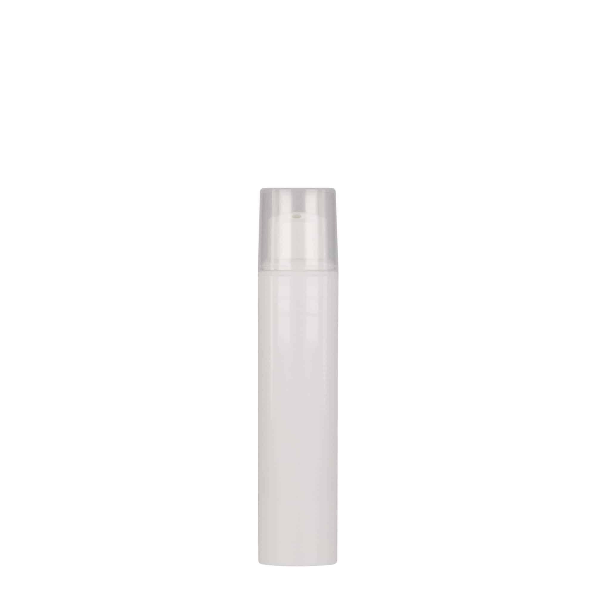 15 ml luftløs dispenser 'Nano', PP-plast, hvit