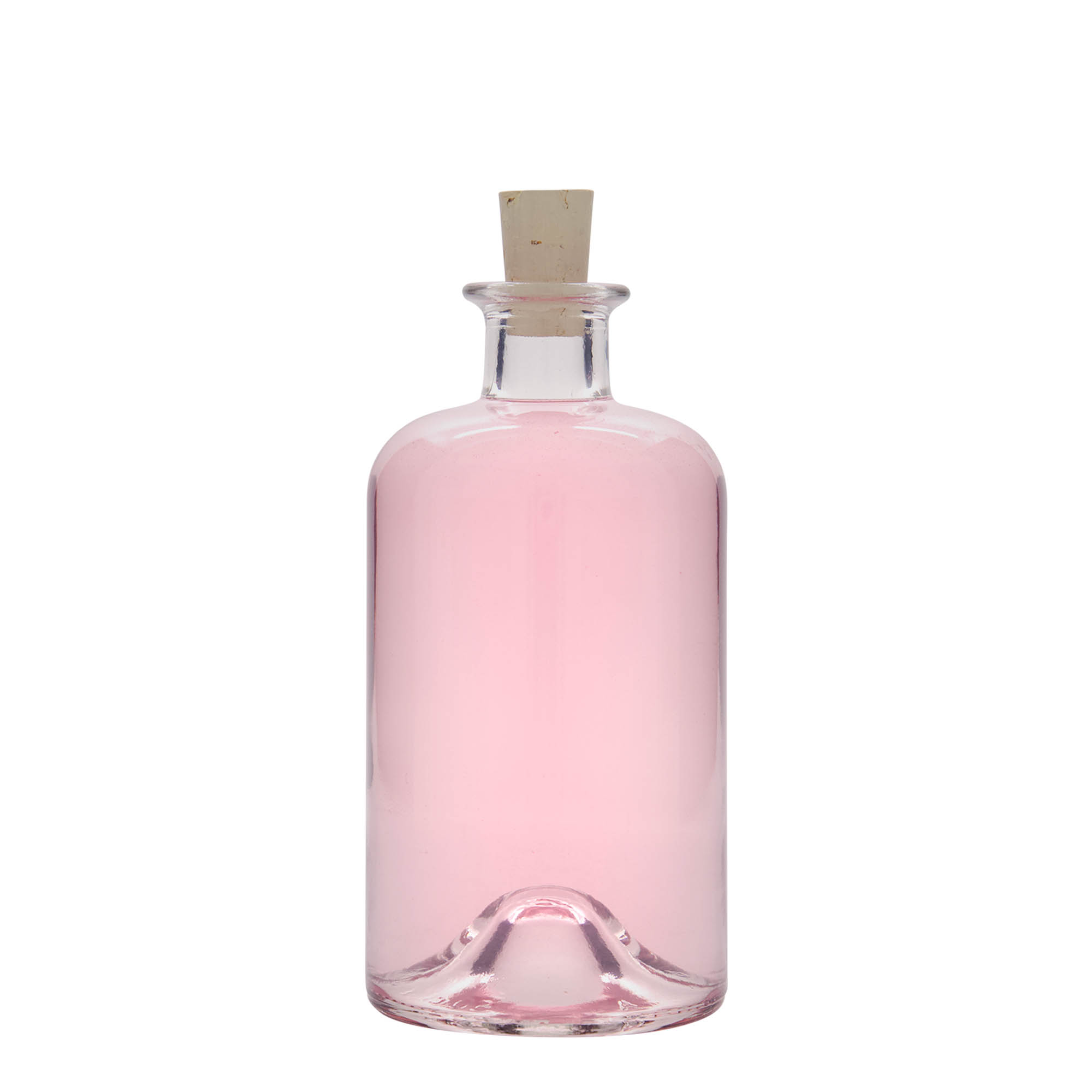 500 ml glassflaske apotekar 'Doktor', åpning: kork