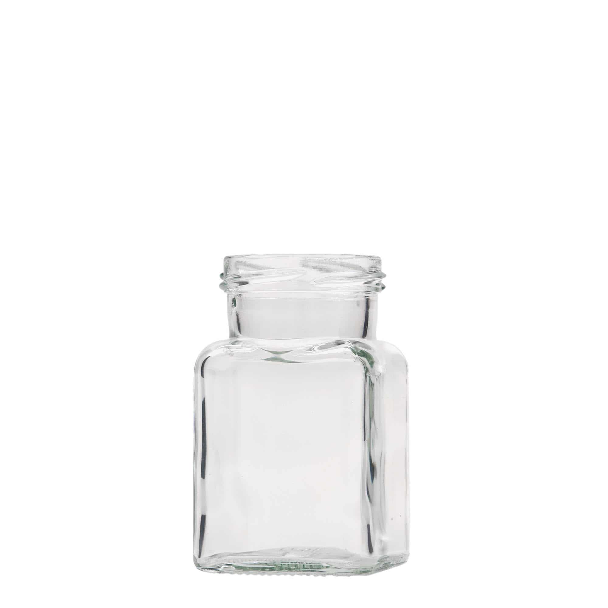 150 ml firkantglass, åpning: Twist-Off (TO 53)