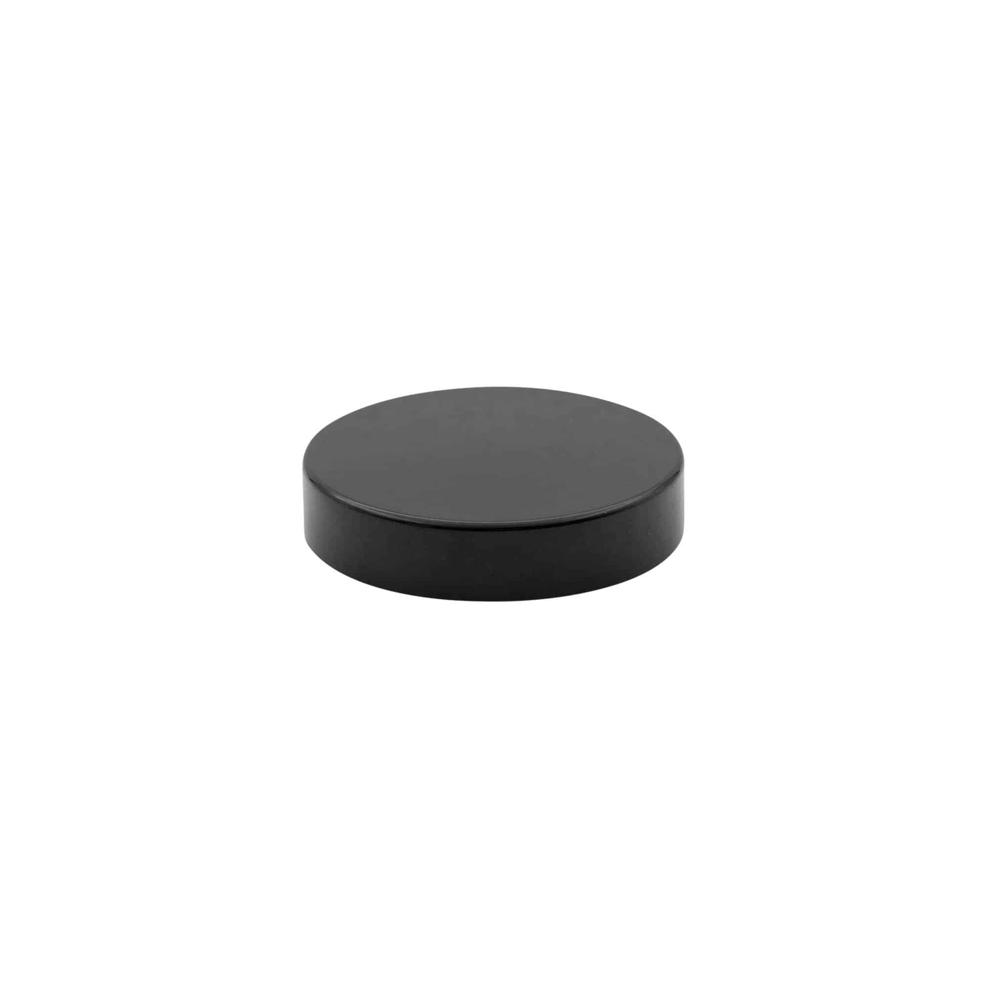 Skrukork for 120 ml 'Brown Line', HPM-plast, svart