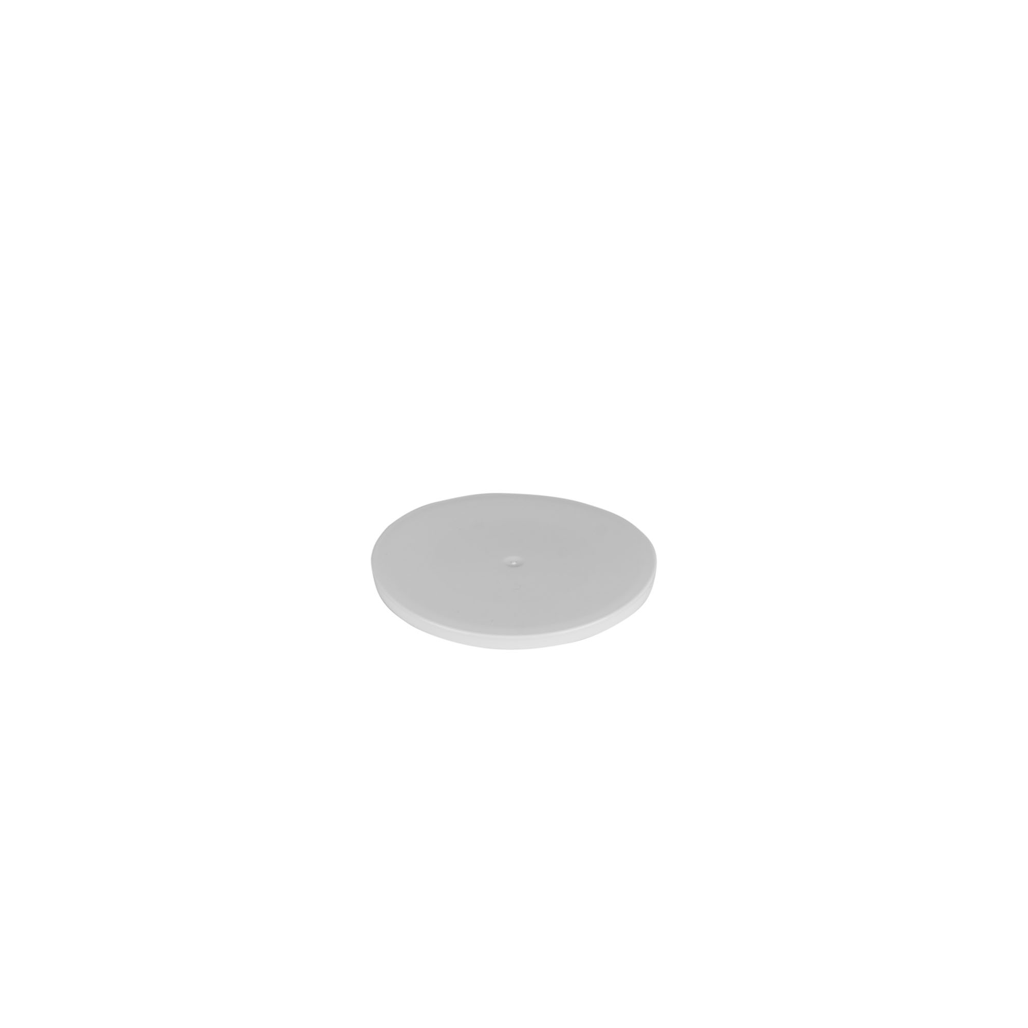 Dekkskive for 50 ml 'Bianca', PP-plast, hvit Dekkskive for 50 ml 'Bianca', PP-plast, hvit
