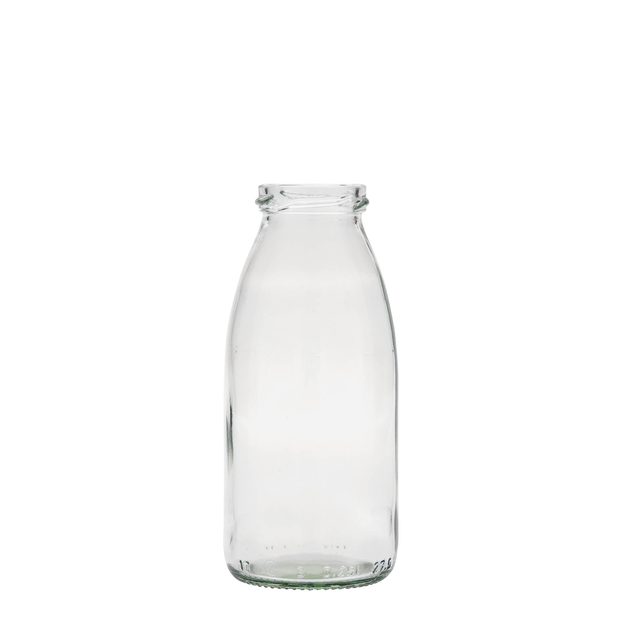 250 ml glassflaske Vroni #, åpning: Twist-Off (TO 43)