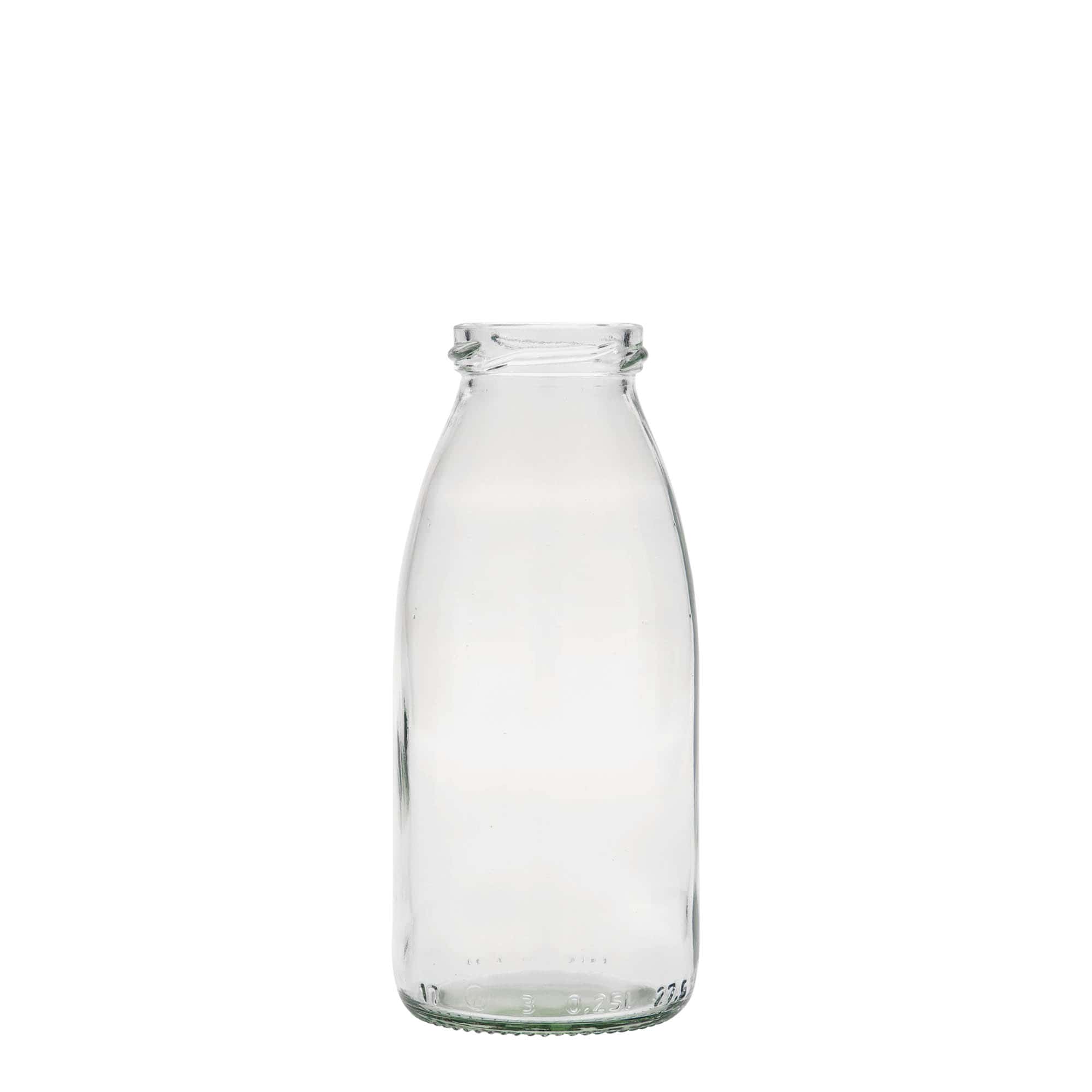 250 ml glassflaske Vroni #, åpning: Twist-Off (TO 43)