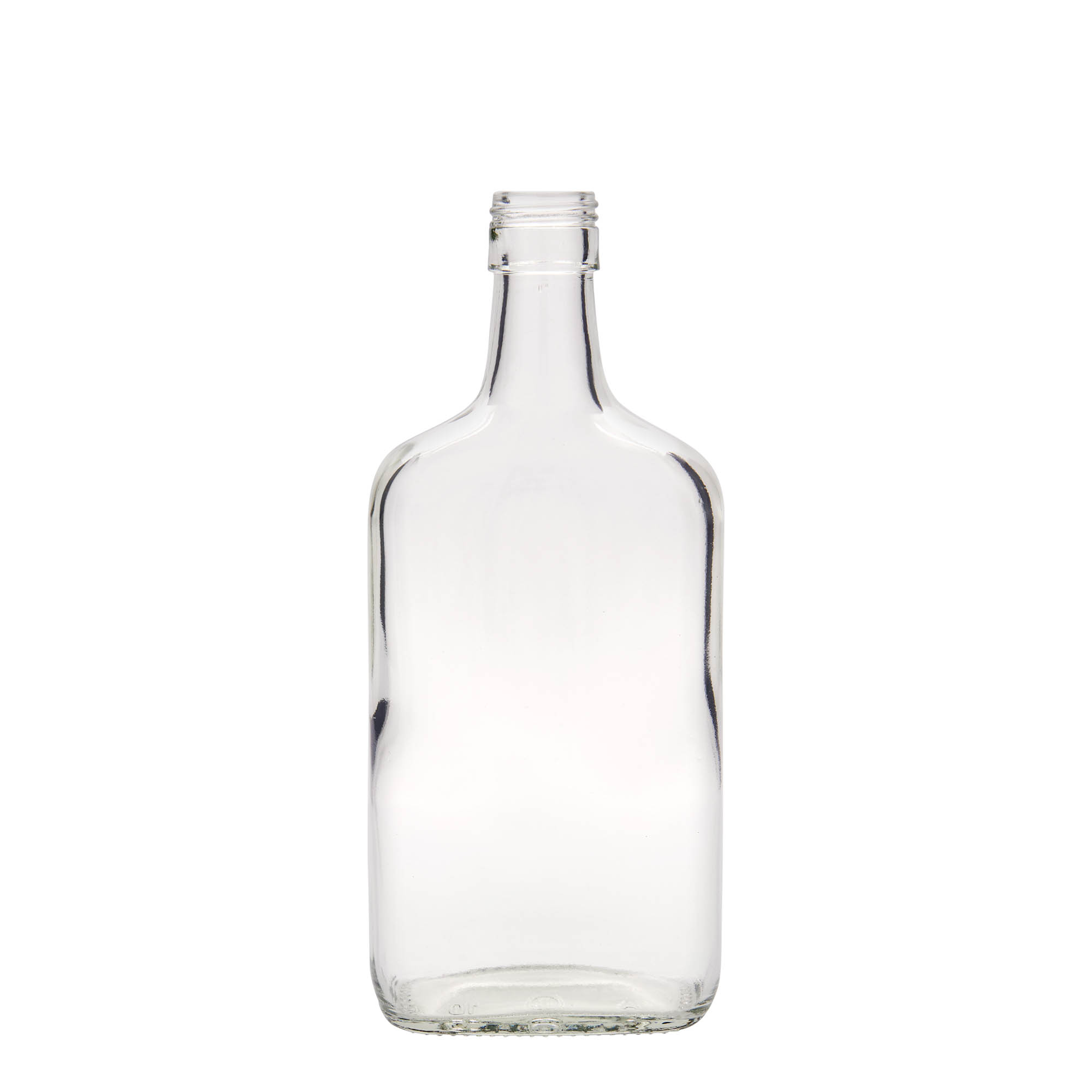 700 ml glassflaske 'Amaretto', rektangulær, åpning: PP 31,5