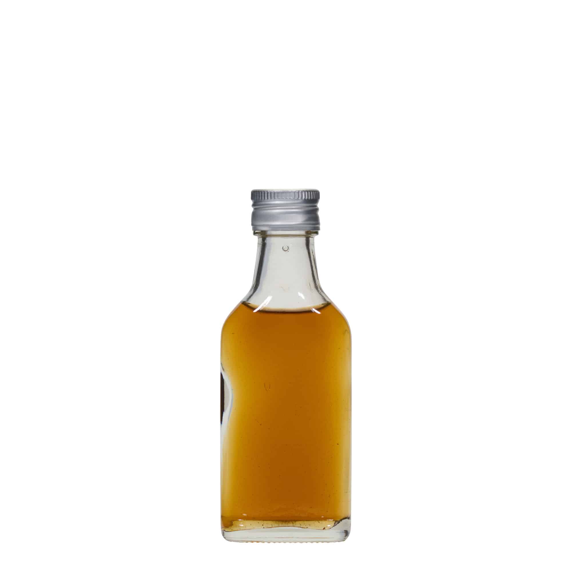 40 ml lommeflaske, rektangulær, åpning: PP 22