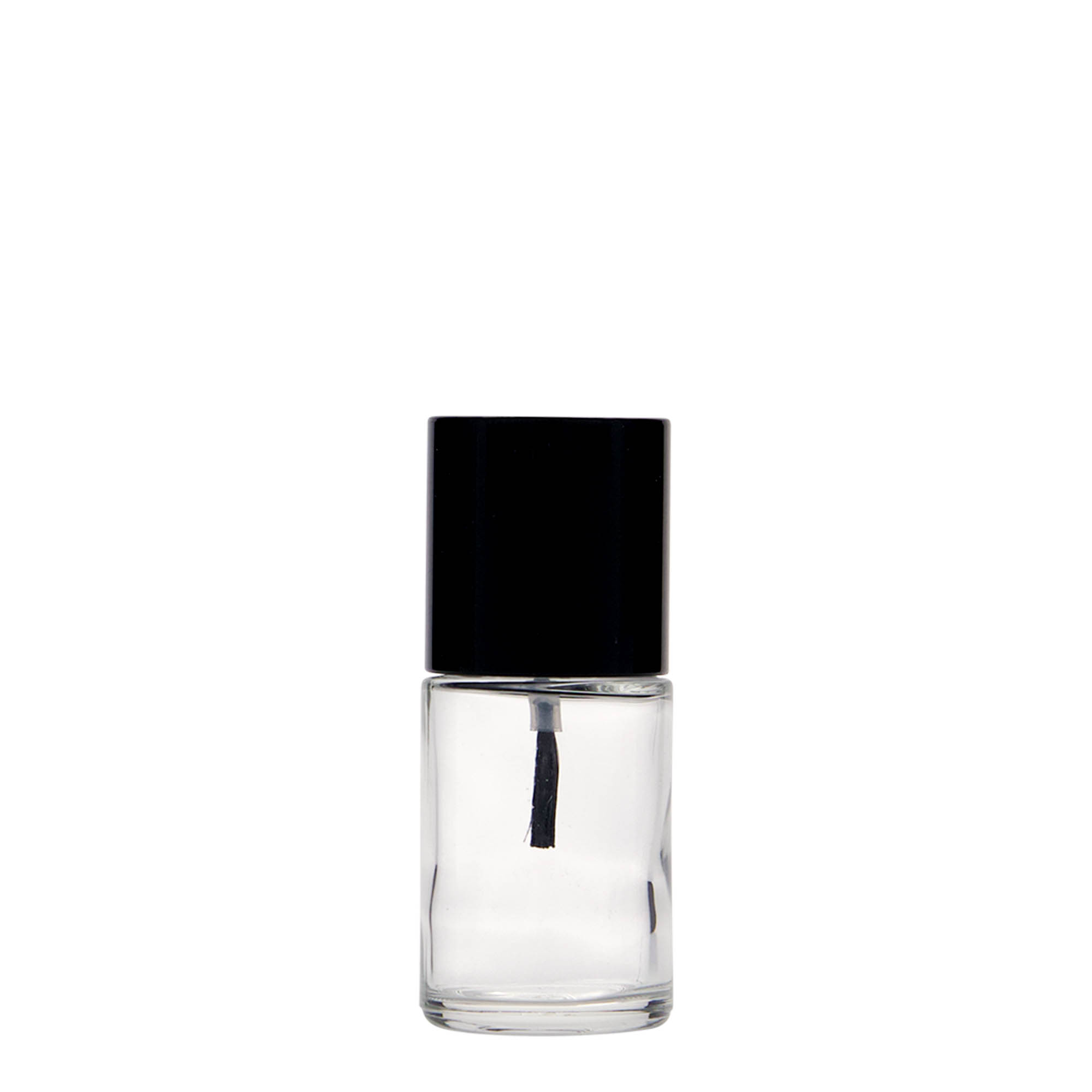 16 ml neglelakkflaske 'London' med pensel, glass 16 ml neglelakkflaske 'London' med pensel, glass