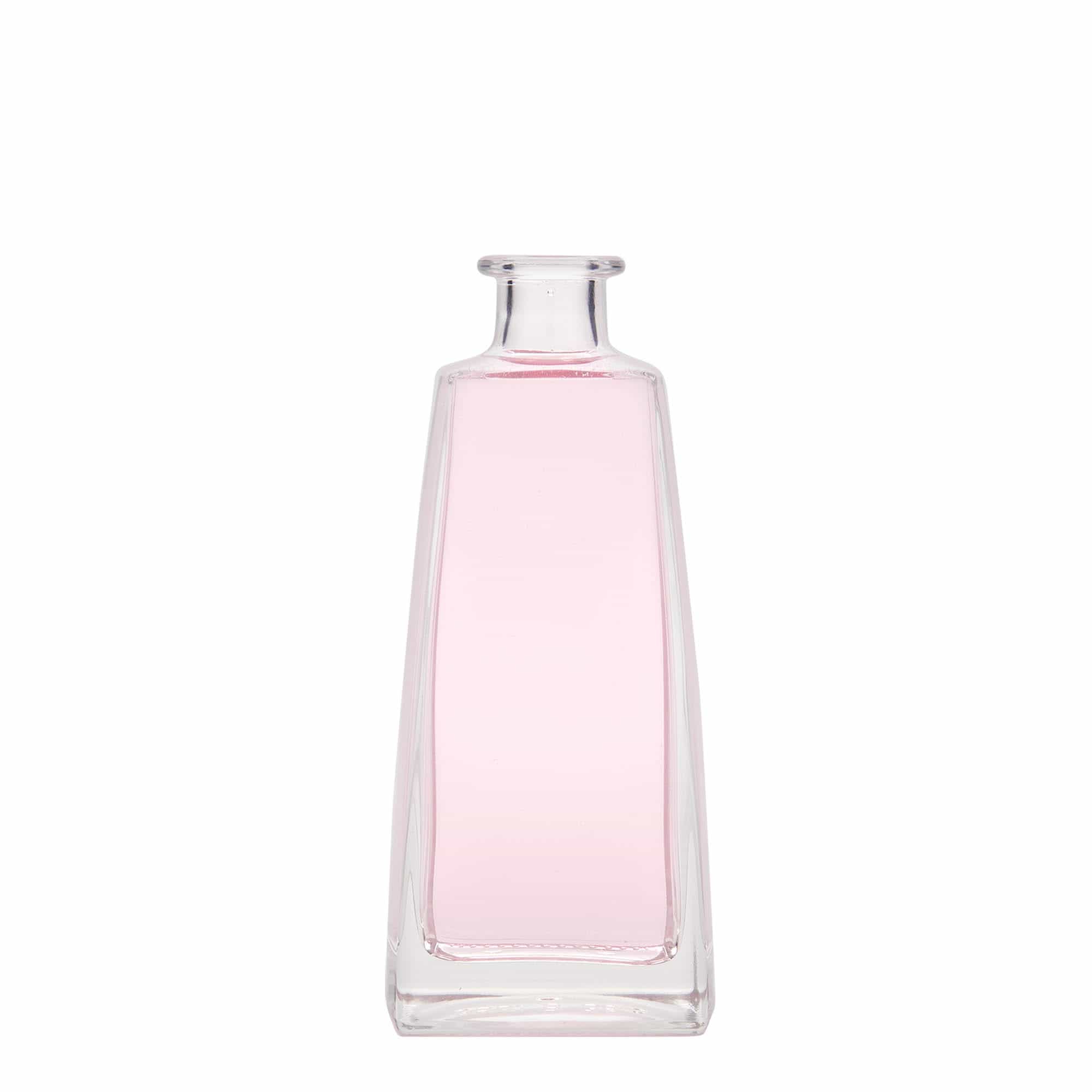 350 ml glassflaske "Timmy", firkantet, åpning: Kork