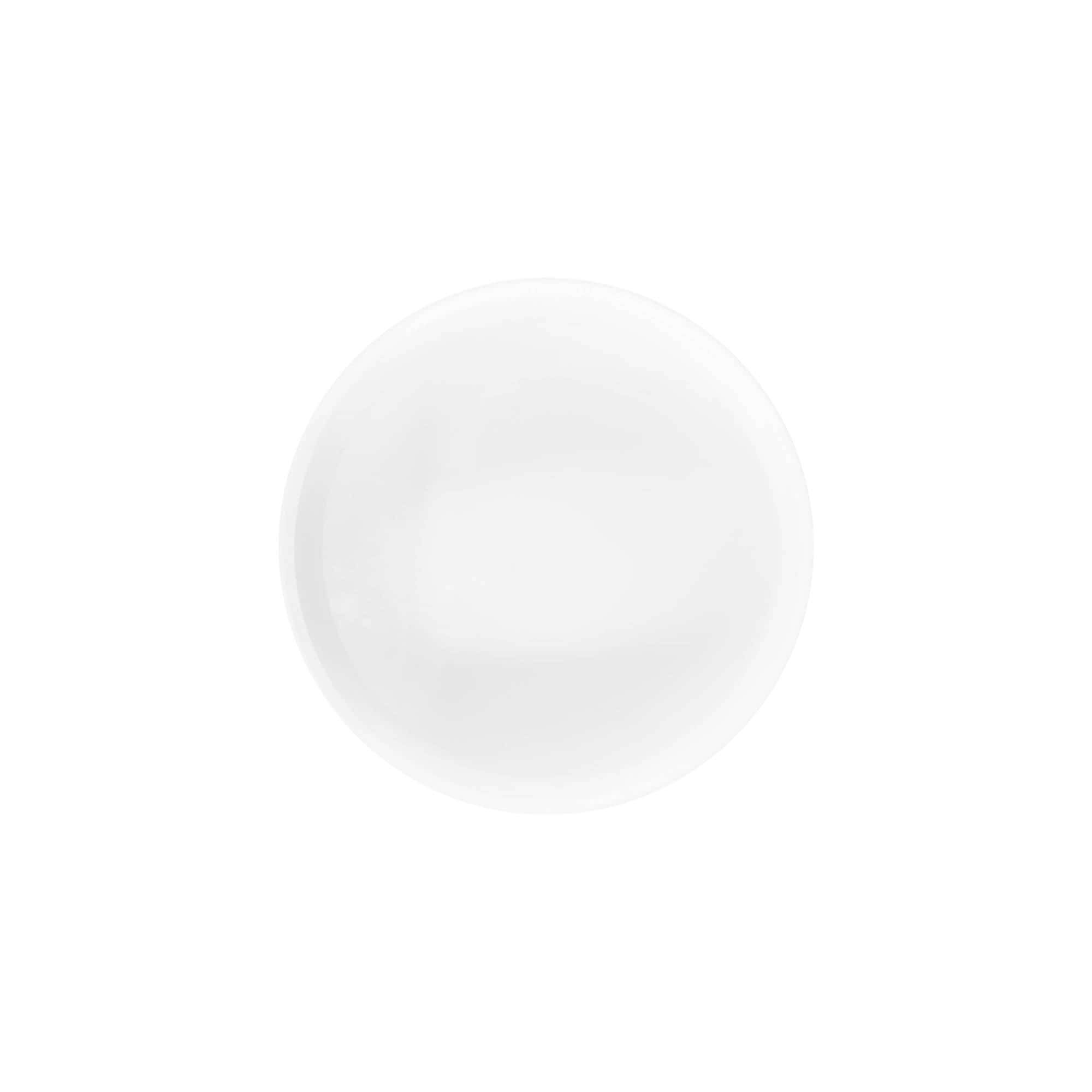 Skrulokk "White Line" 125 ml, PP-plast, hvit