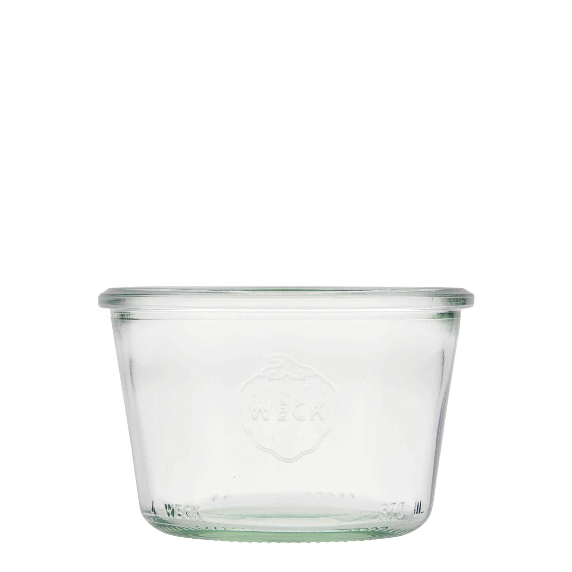 370 ml WECK-sturzglass, åpning: rund kant