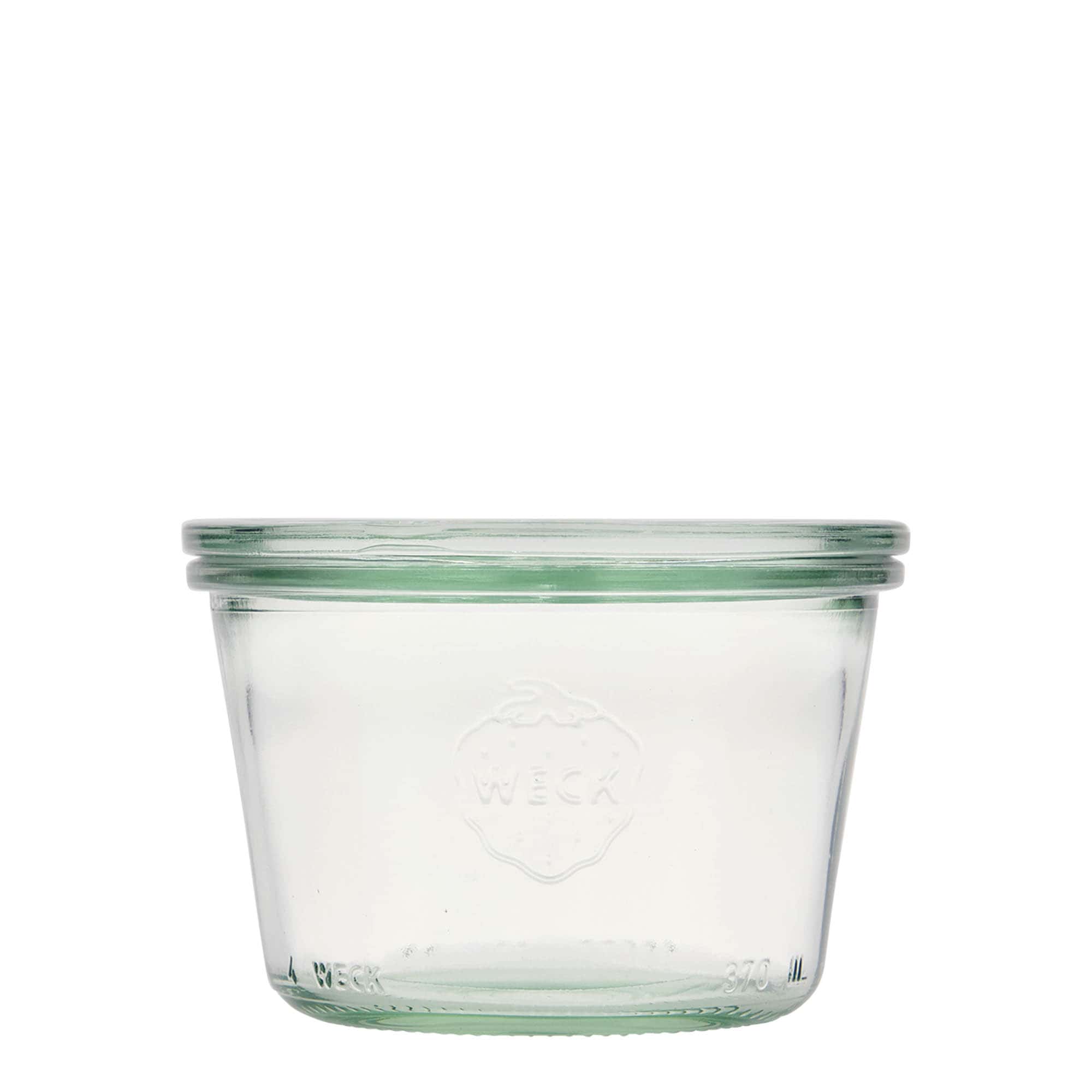 370 ml WECK-sturzglass, åpning: rund kant