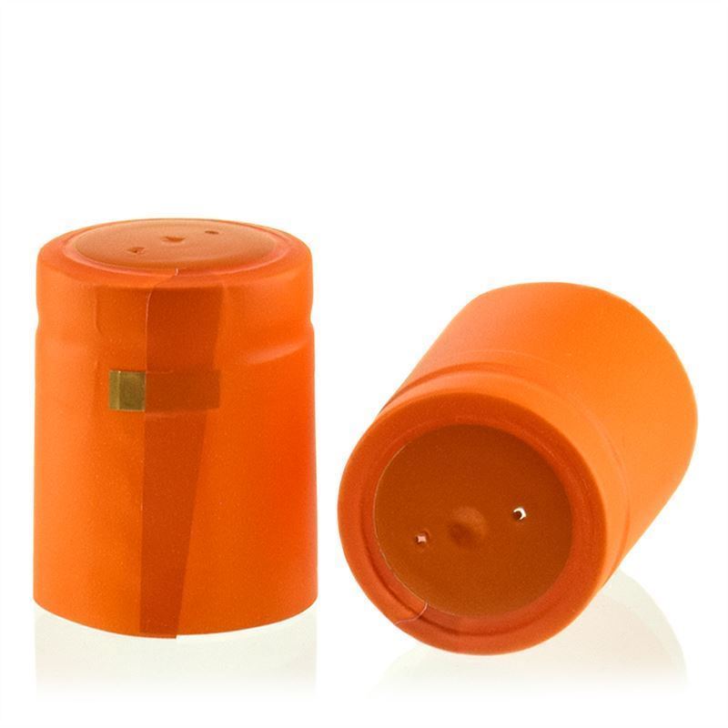 Krympekapsel 32x41, PVC-plast, oransje Krympekapsel 32x41, PVC-plast, oransje