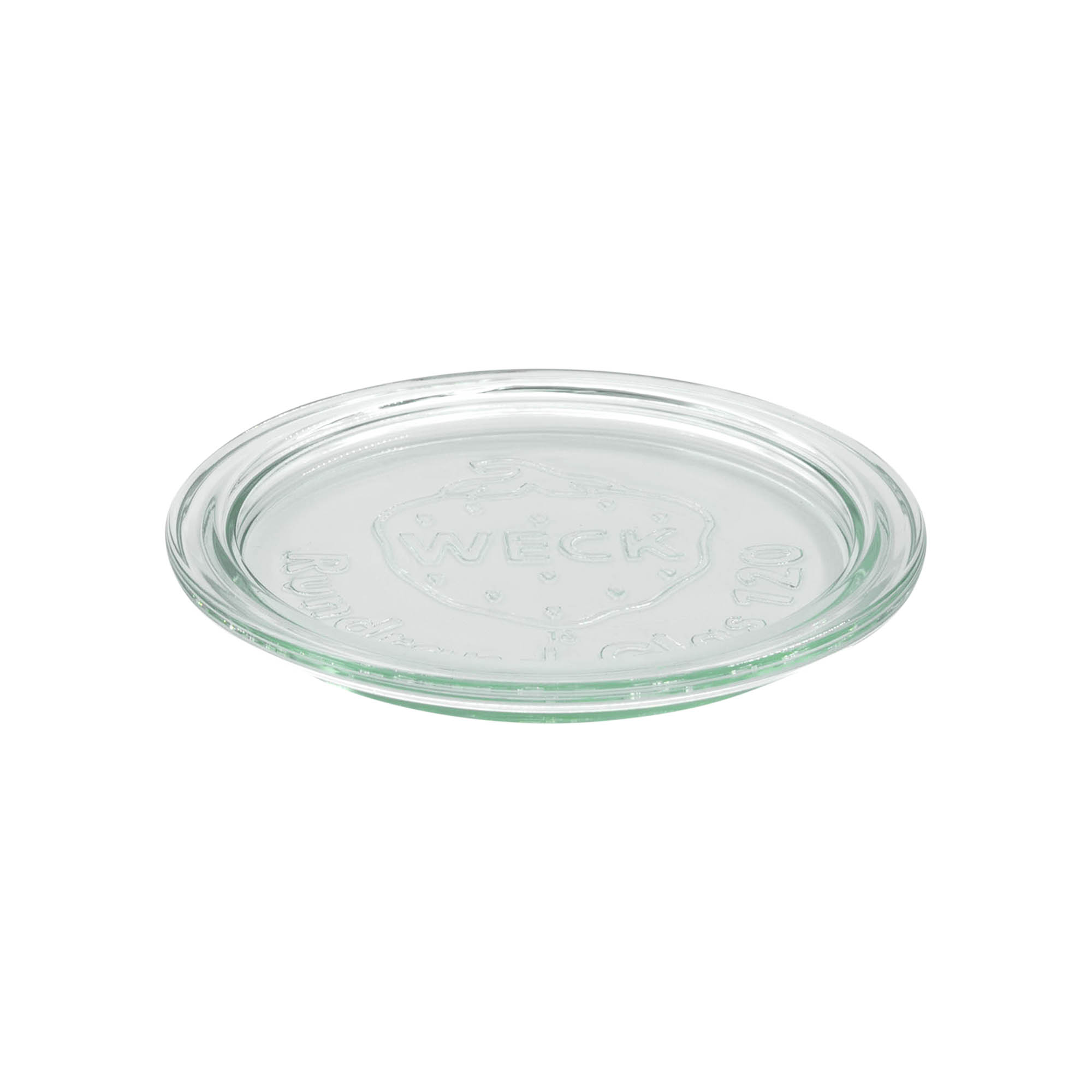 WECK-glasslokk Rundkant, for åpning: RR120