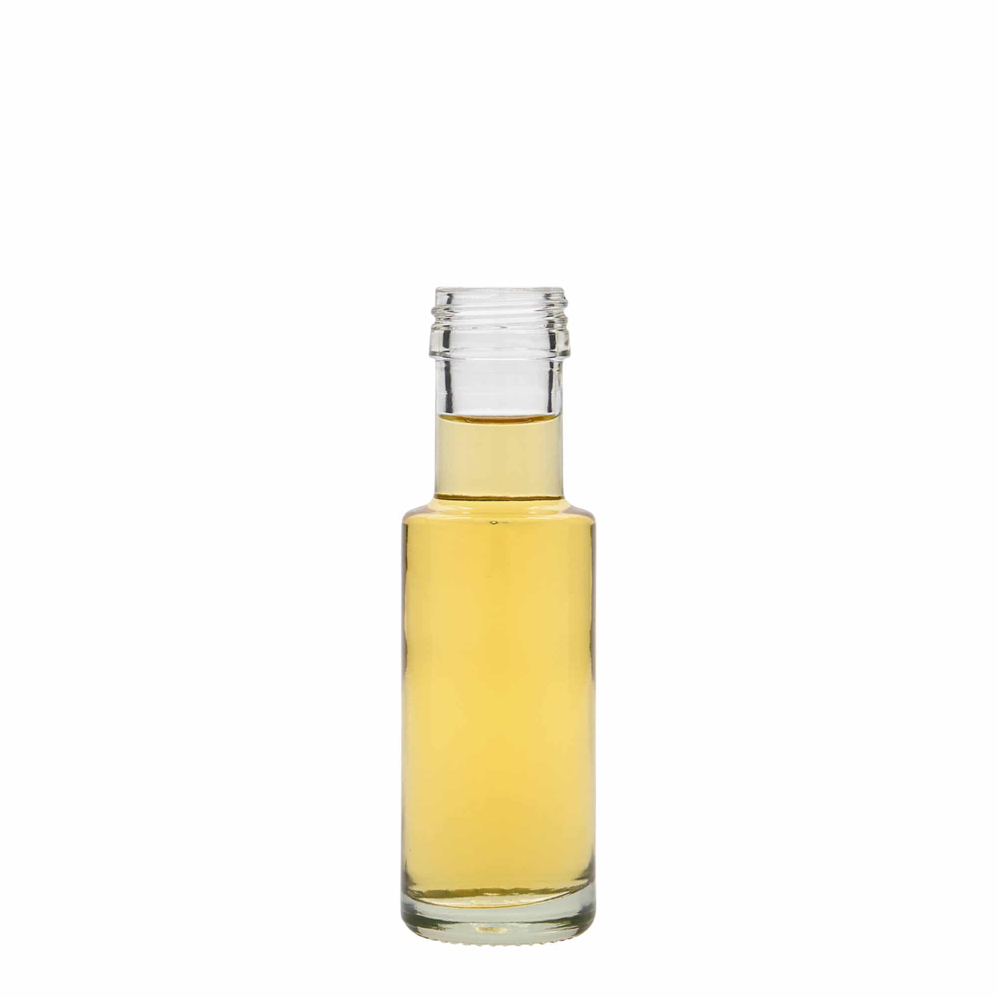 100 ml glassflaske 'Dorica', åpning: PP 31,5 100 ml glassflaske 'Dorica', åpning: PP 31,5