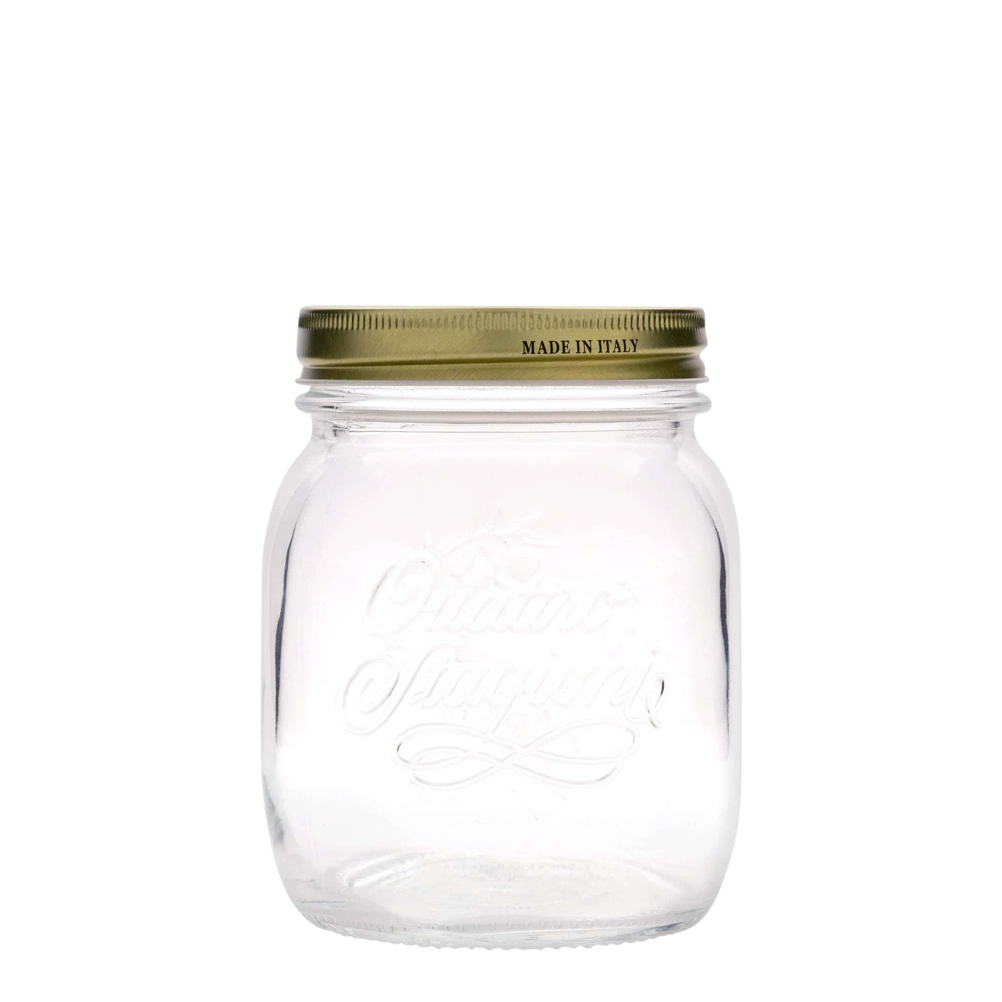 700 ml glass "Quattro Stagioni", åpning: Skrulokk 700 ml glass "Quattro Stagioni", åpning: Skrulokk