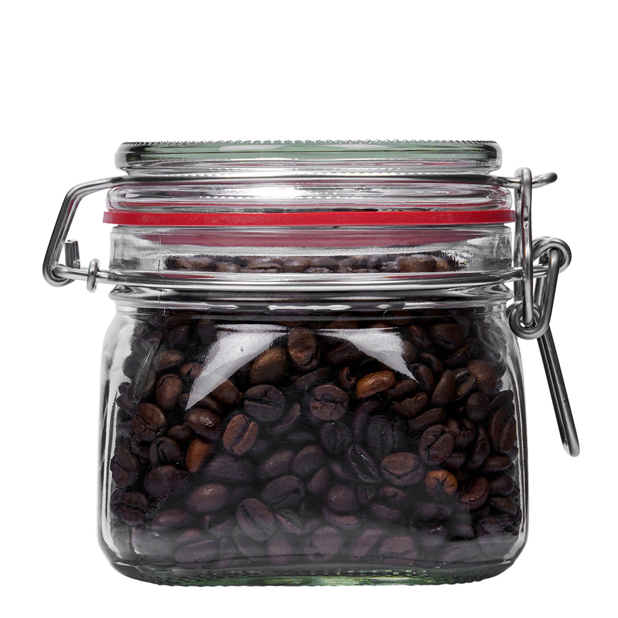 550 ml trådhettelokkglass, firkantet, åpning: trådhettelåsing 550 ml trådhettelokkglass, firkantet, åpning: trådhettelåsing