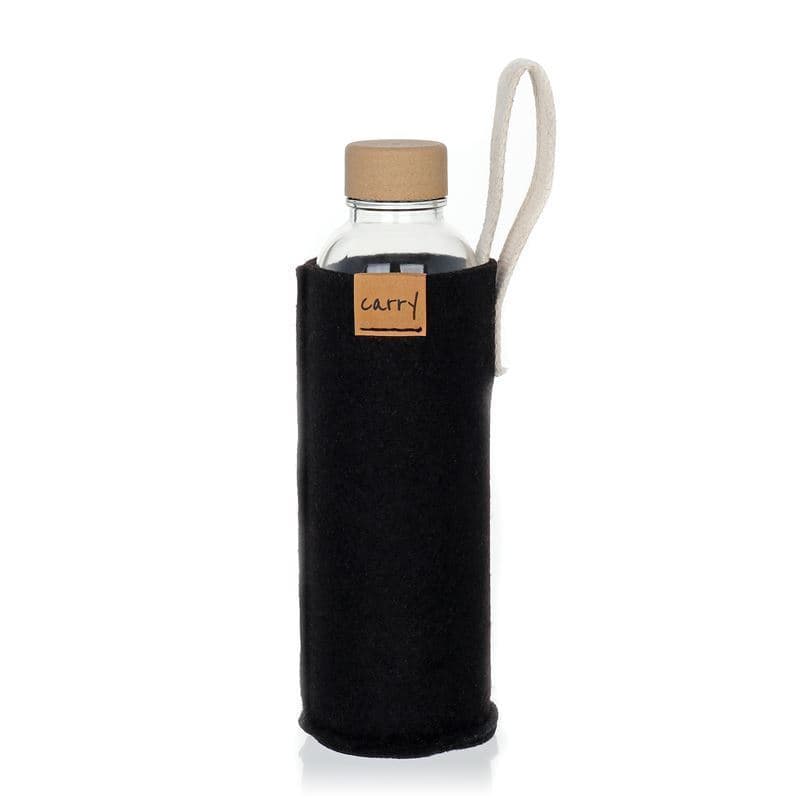 CARRY Sleeve, tekstil, svart