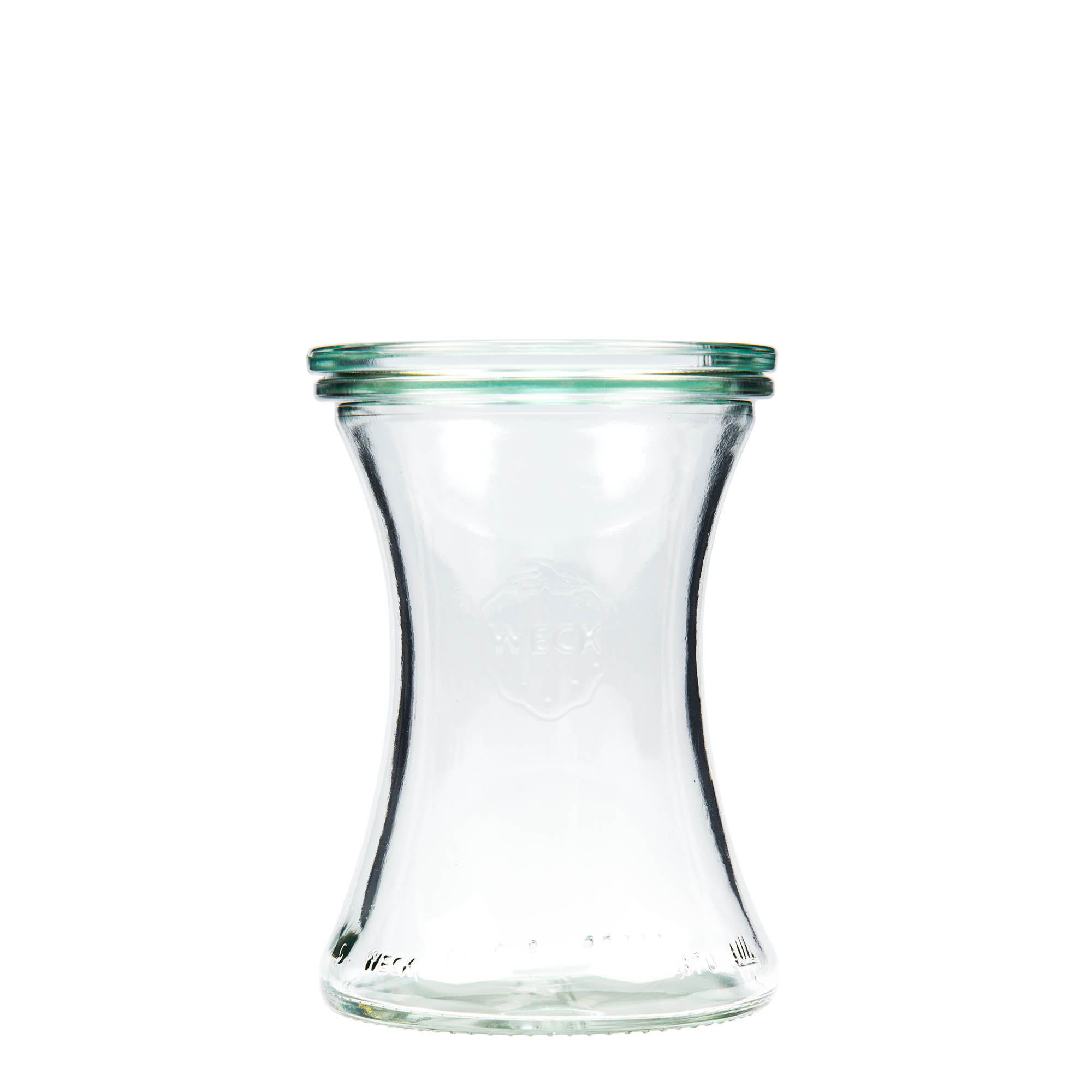 370 ml WECK delikatesseglass, åpning: rund kant