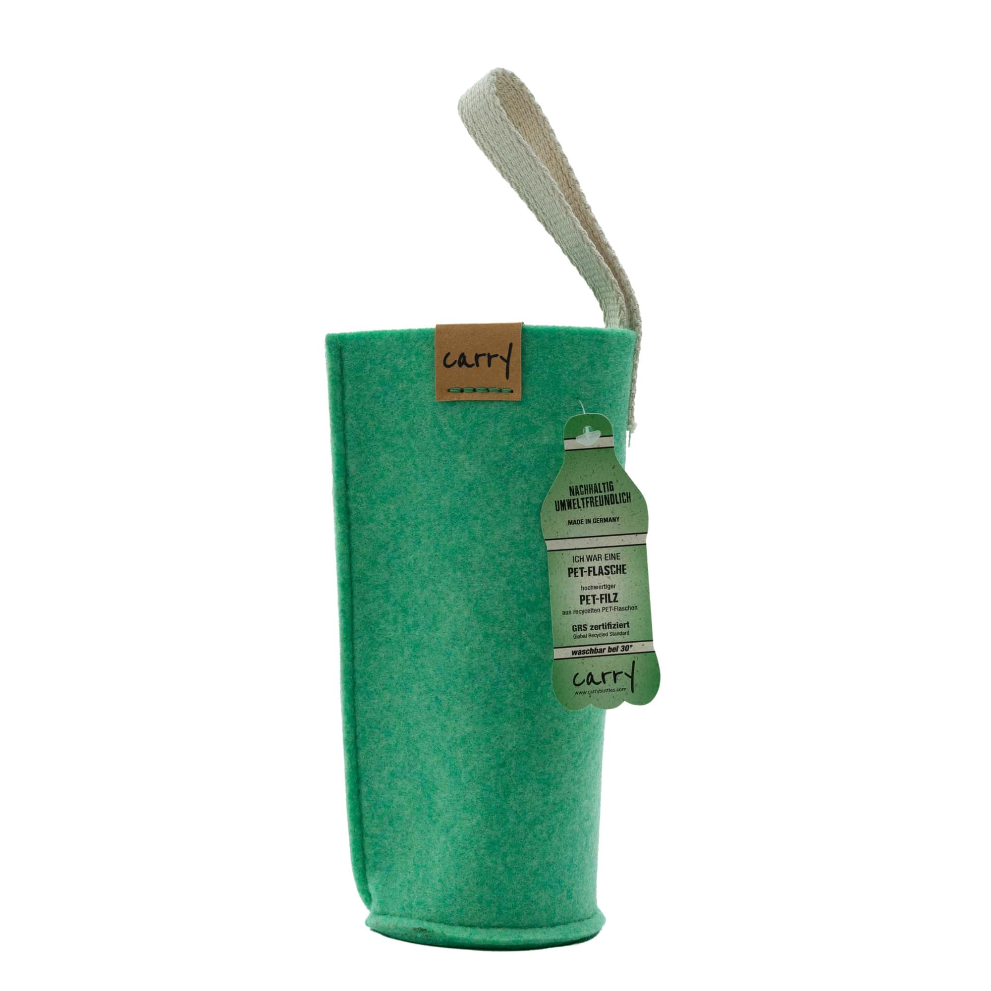 CARRY-etuietui, tekstil, mintgrønn