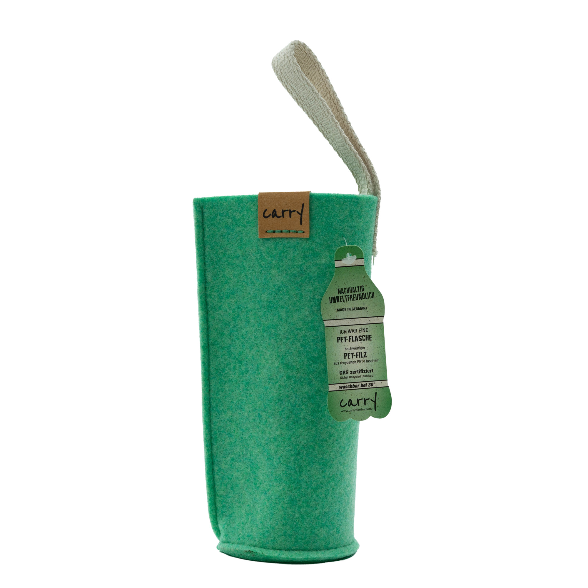 CARRY-etuietui, tekstil, mintgrønn CARRY-etuietui, tekstil, mintgrønn