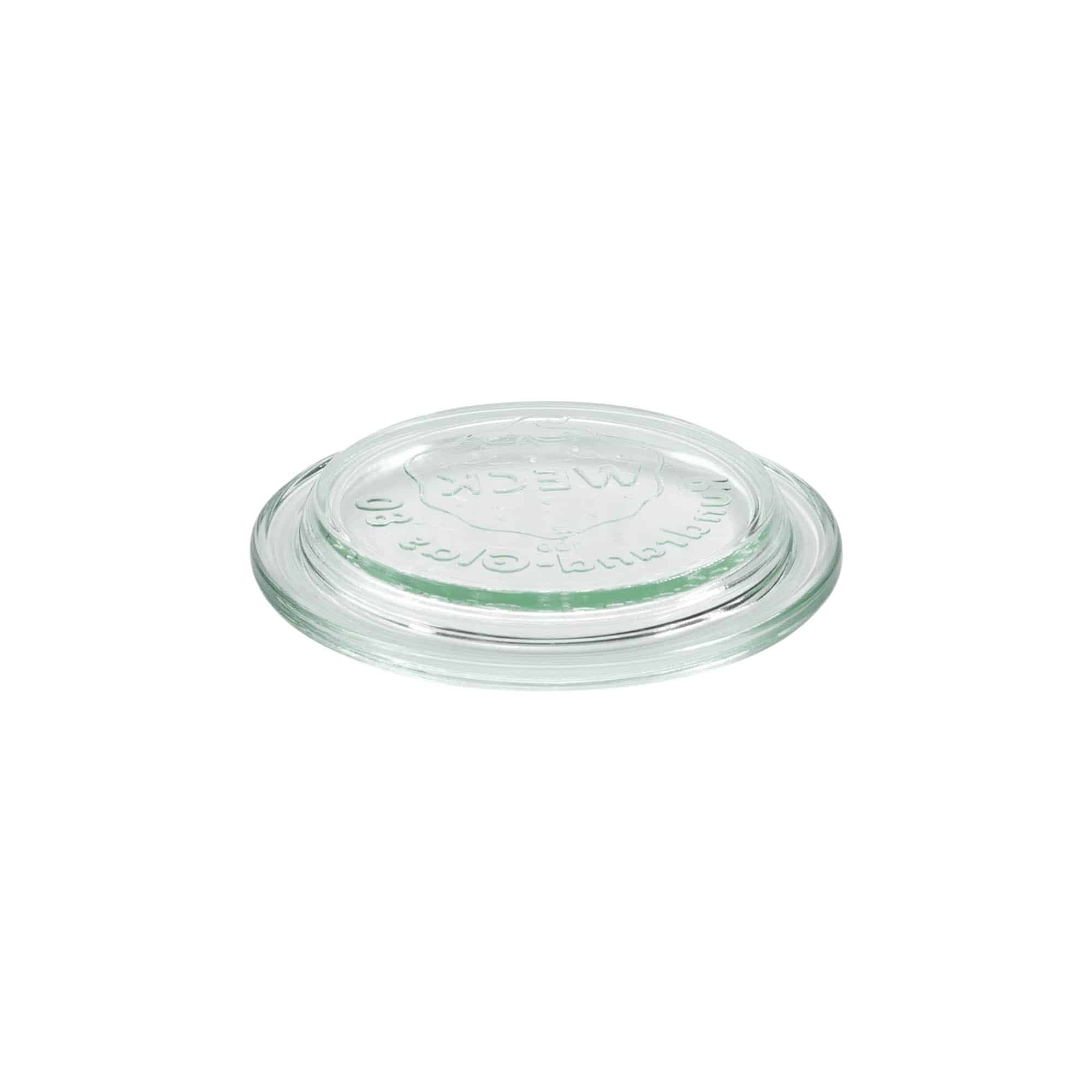 WECK-glasslokk med rund kant, for åpning: RR80