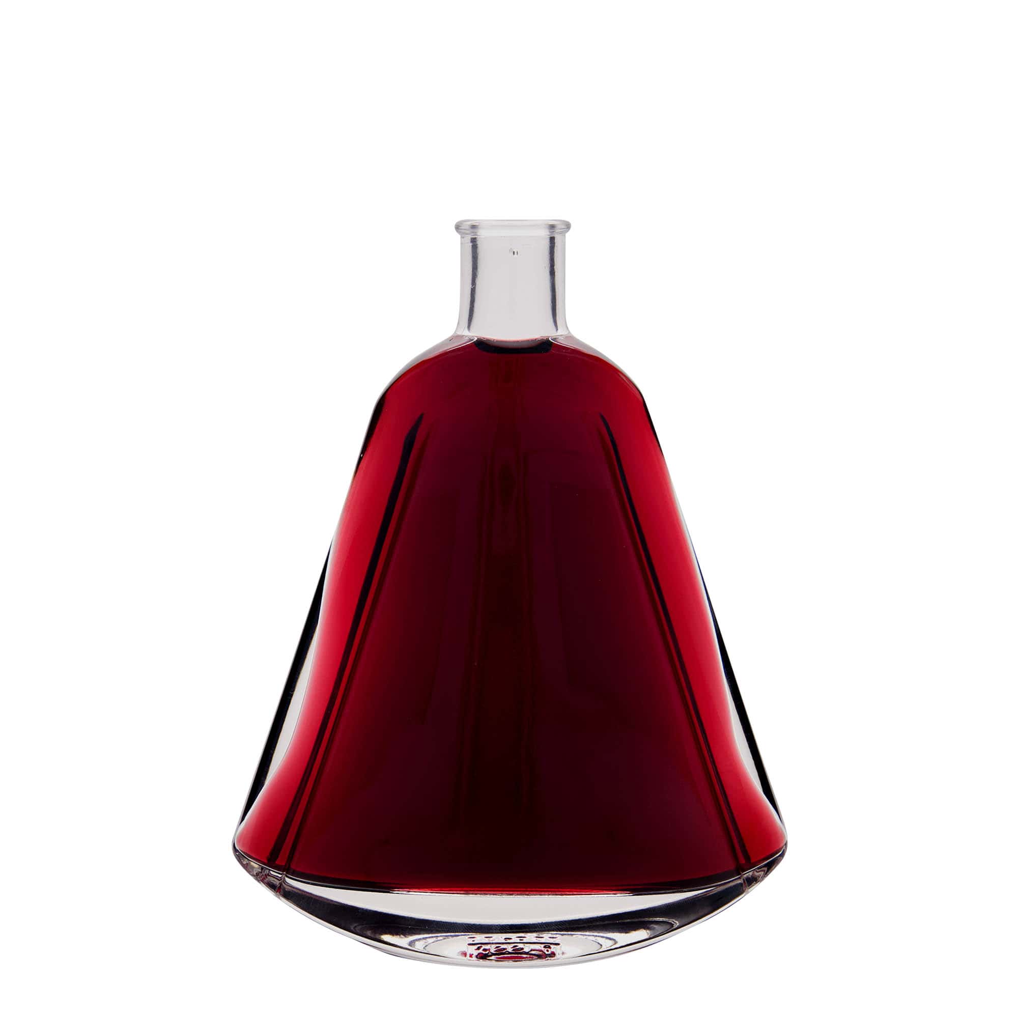 350 ml glassflaske 'Maurizio', oval, åpning: kork