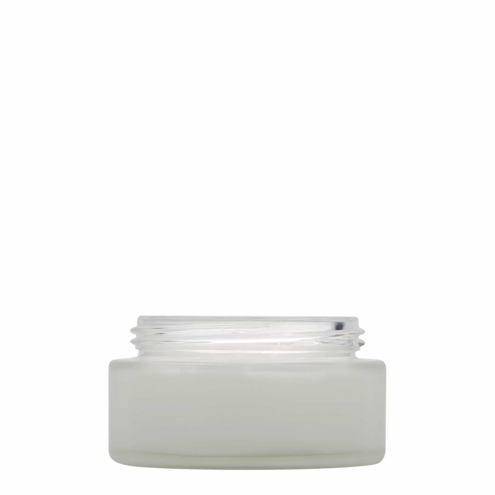 100 ml krukke "Platin Edition", glass, iset, åpning: Skrulokk