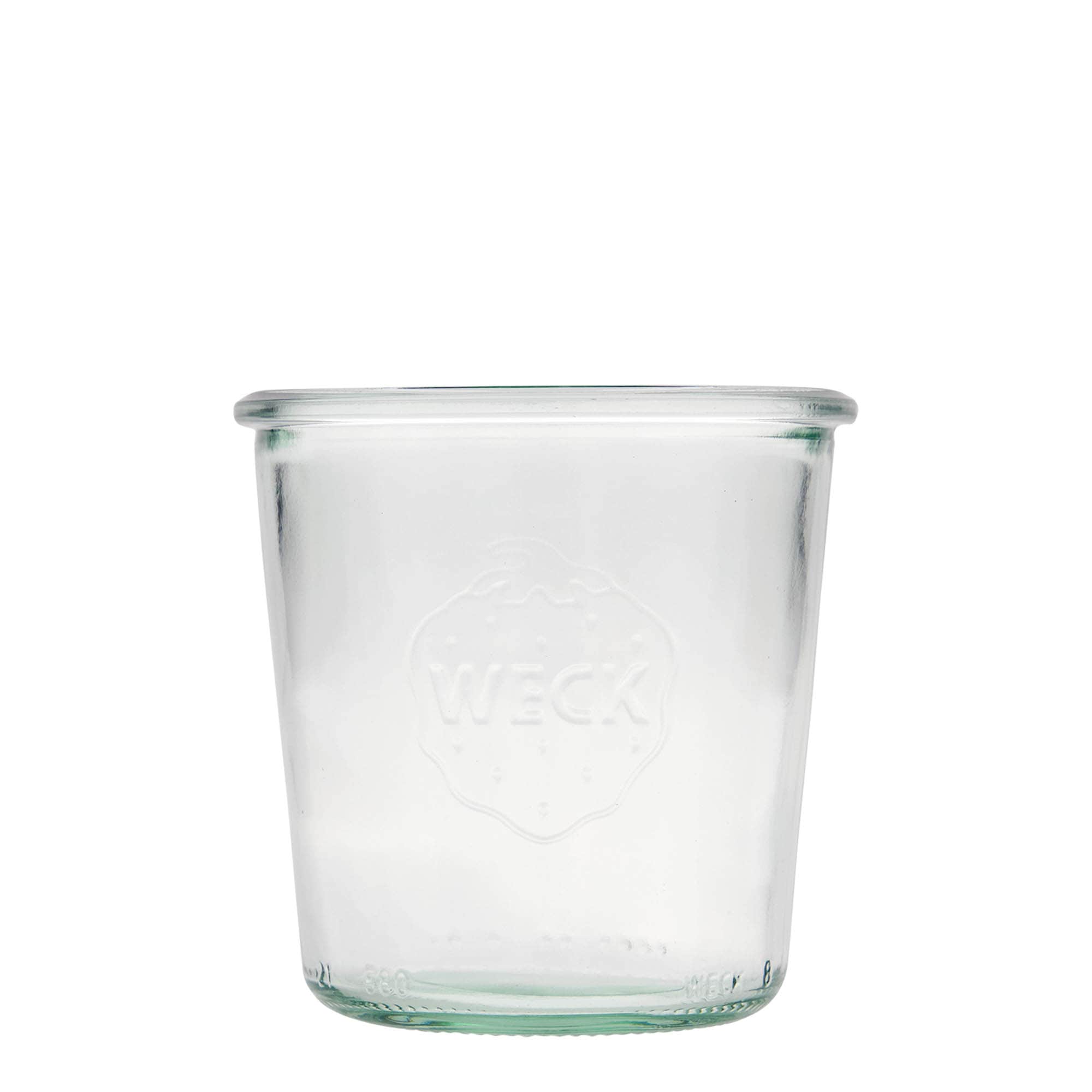 580 ml WECK-glasskrukke, åpning: rund kant