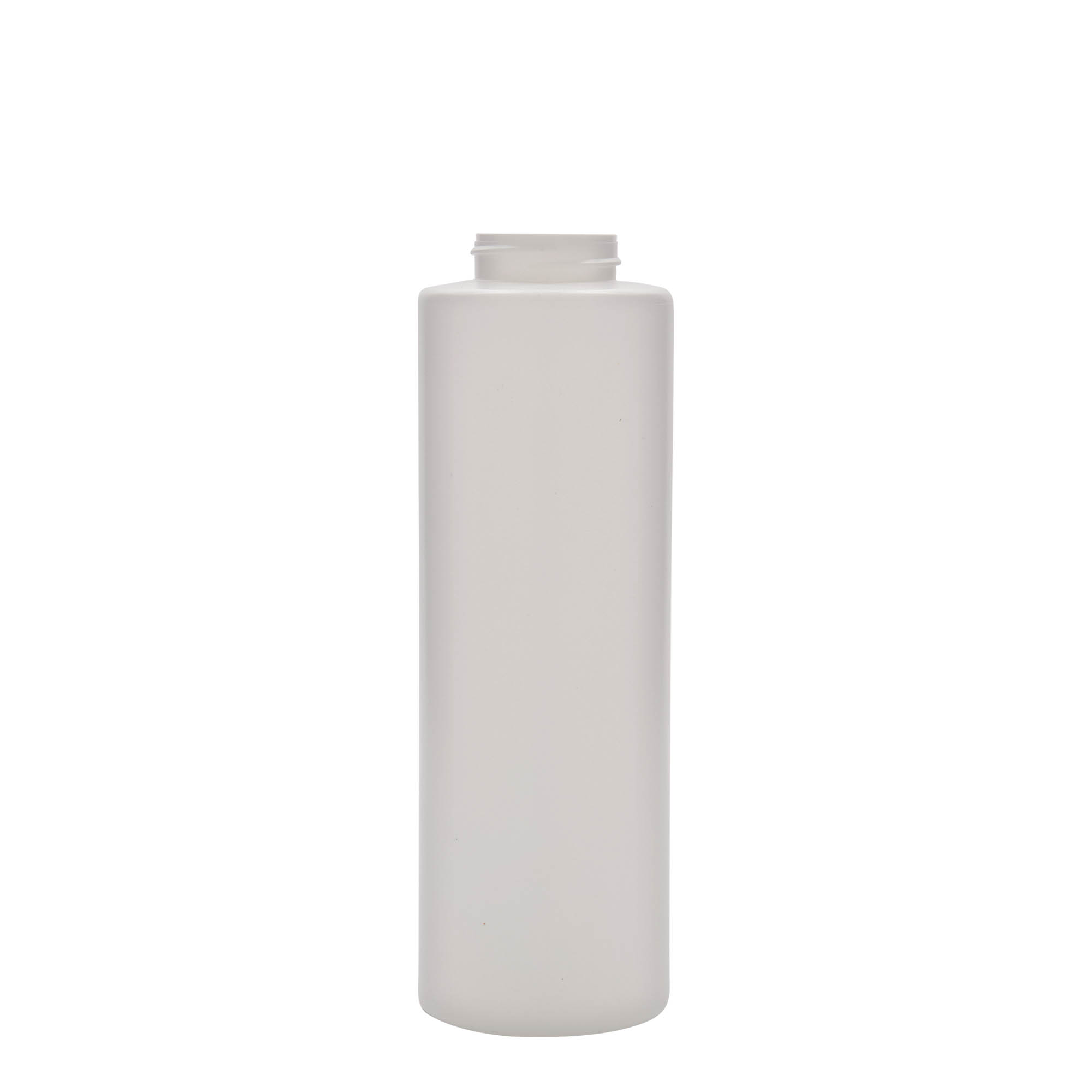 500 ml sausflaske, LDPE-plast, hvit, åpning: 38/400
