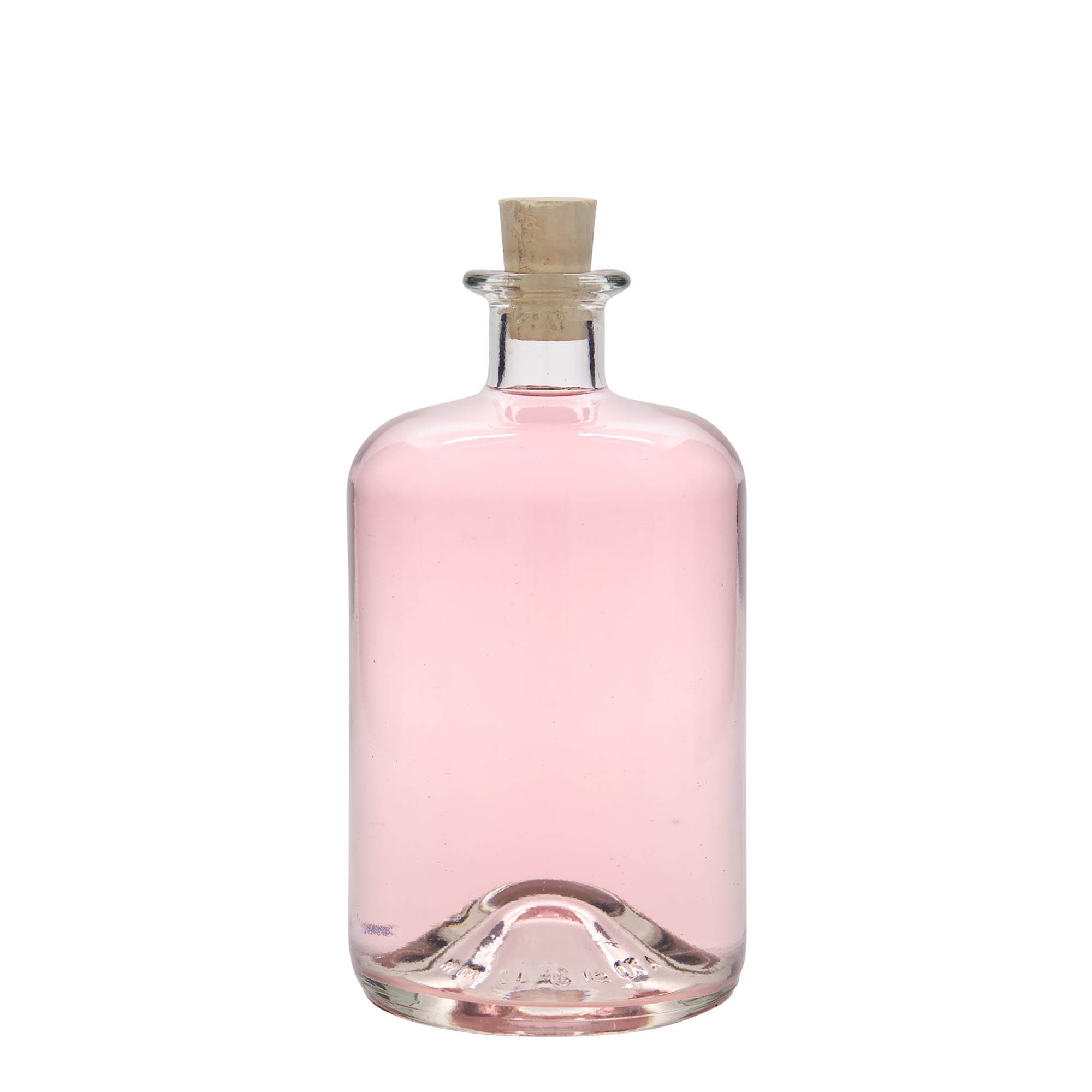 700 ml glassflaske apoteker, åpning: kork