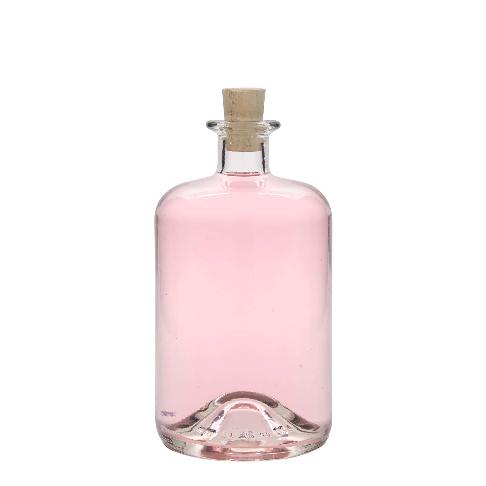 700 ml glassflaske apoteker, åpning: kork