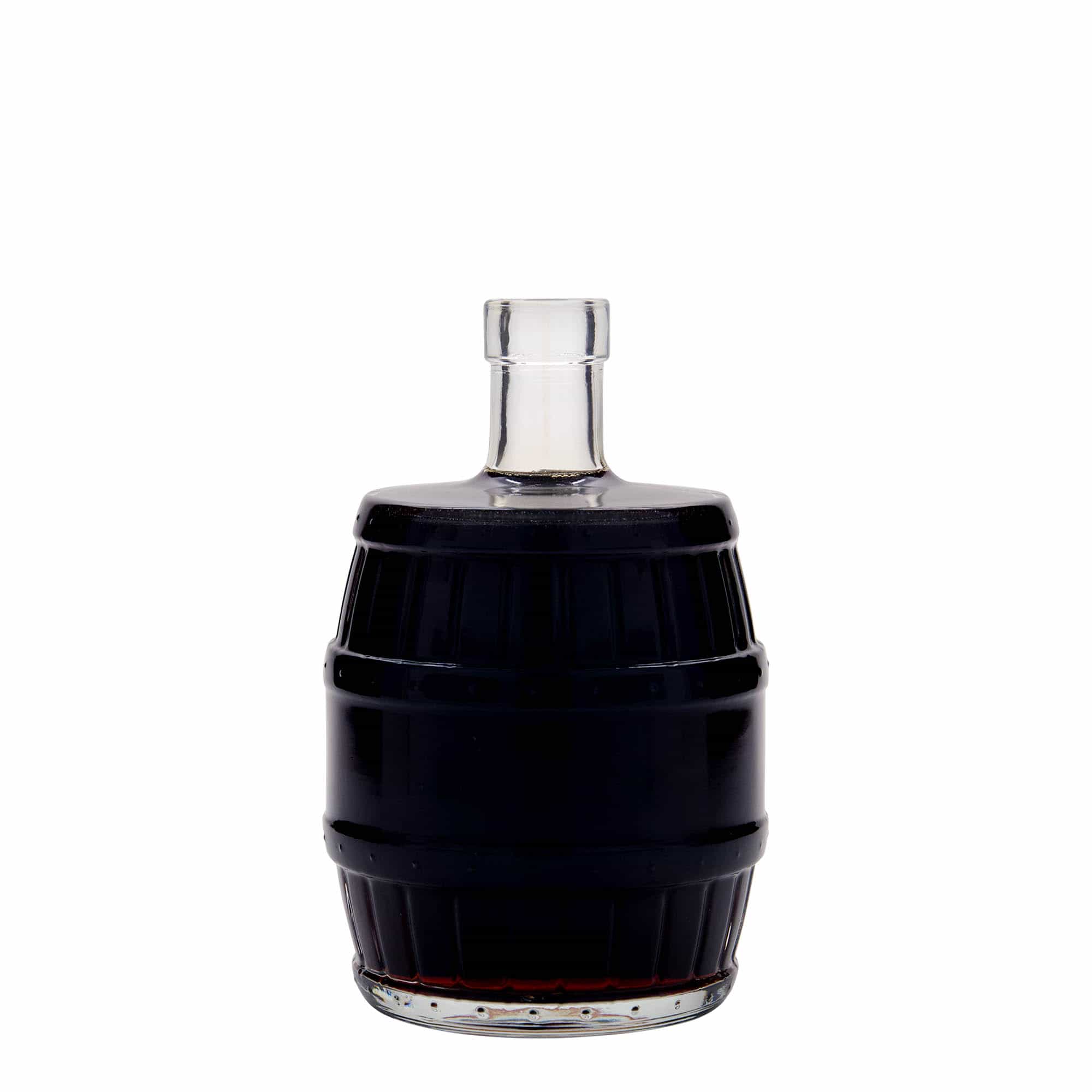 500 ml glassflaske "Fass", åpning: Kork