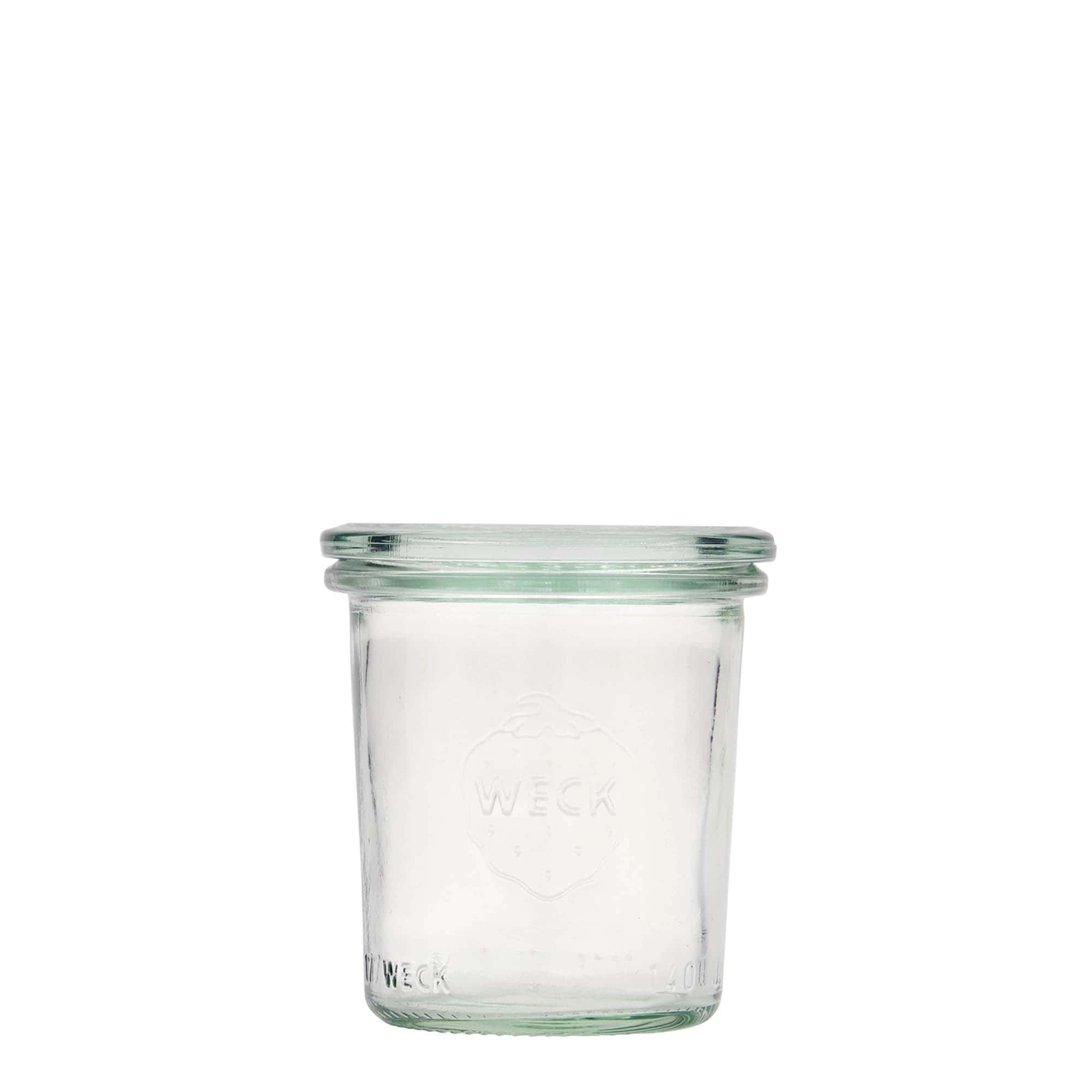 140 ml WECK-sturzglass, åpning: rundkant
