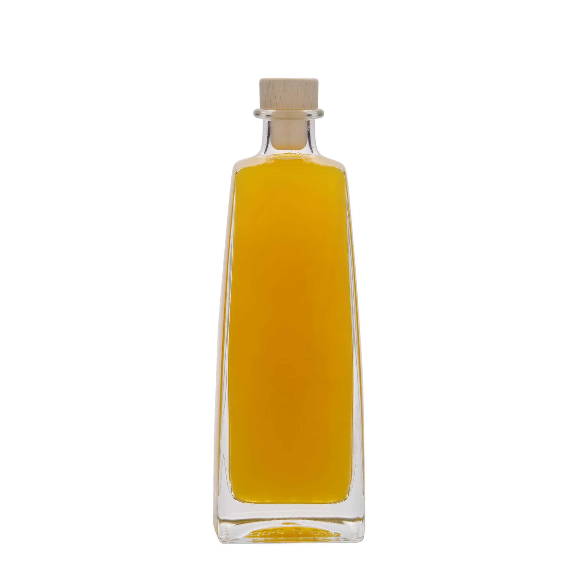 500 ml glassflaske "Timmy", firkantet, åpning: Kork