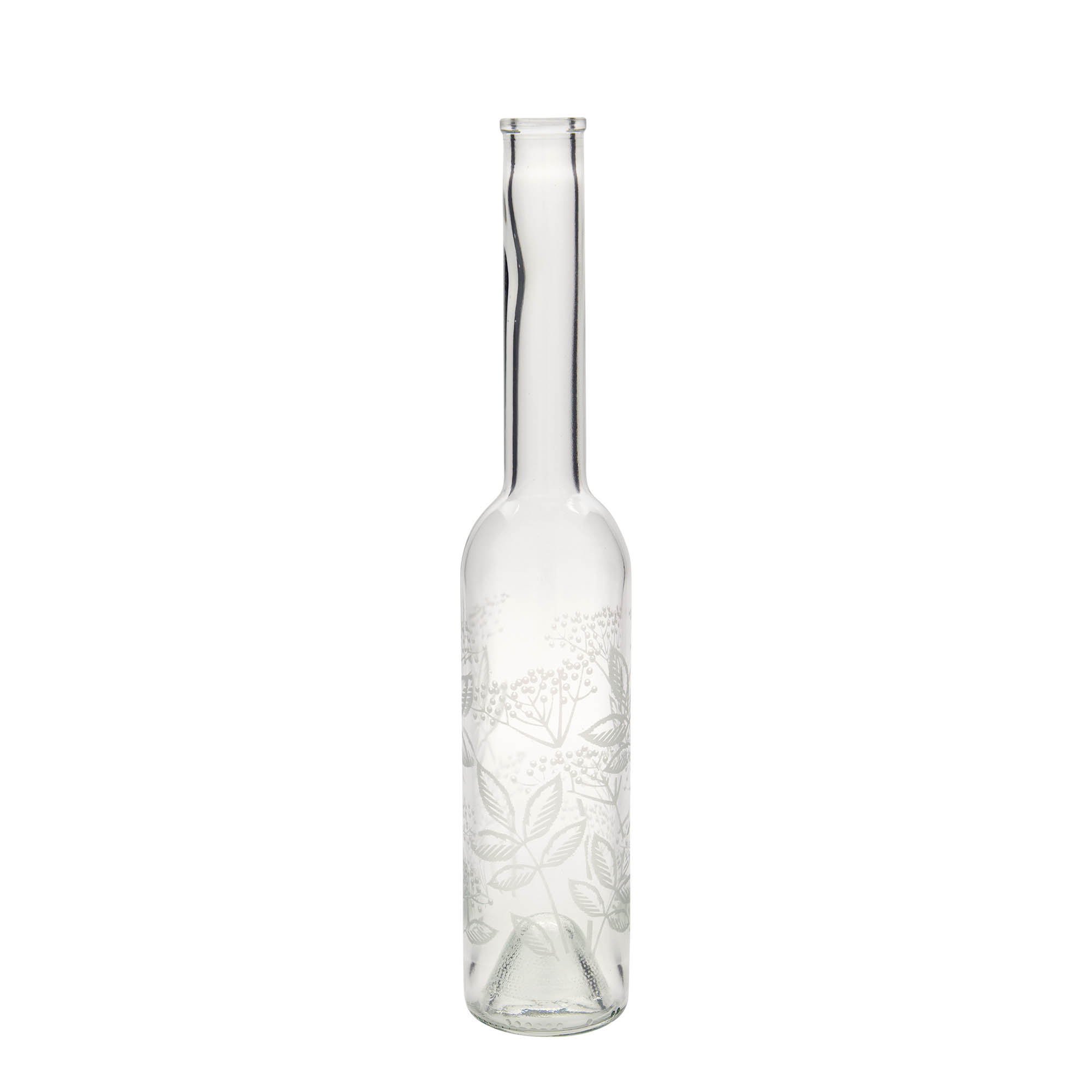 350 ml glassflaske 'Opera', motiv: Hylleblomst, åpning: Kork
