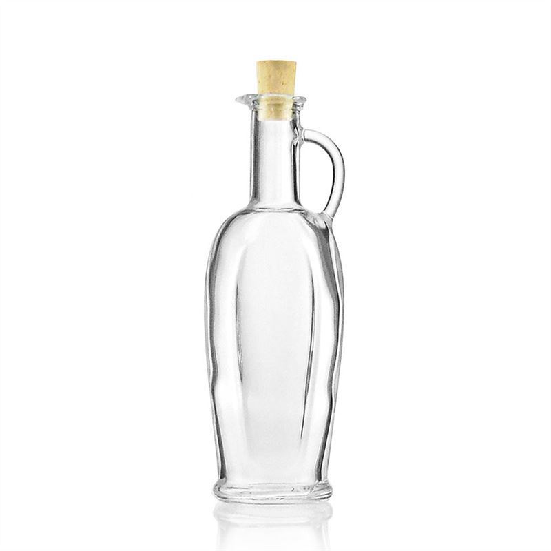 250 ml glassflaske 'Eleganta', oval, åpning: kork 250 ml glassflaske 'Eleganta', oval, åpning: kork