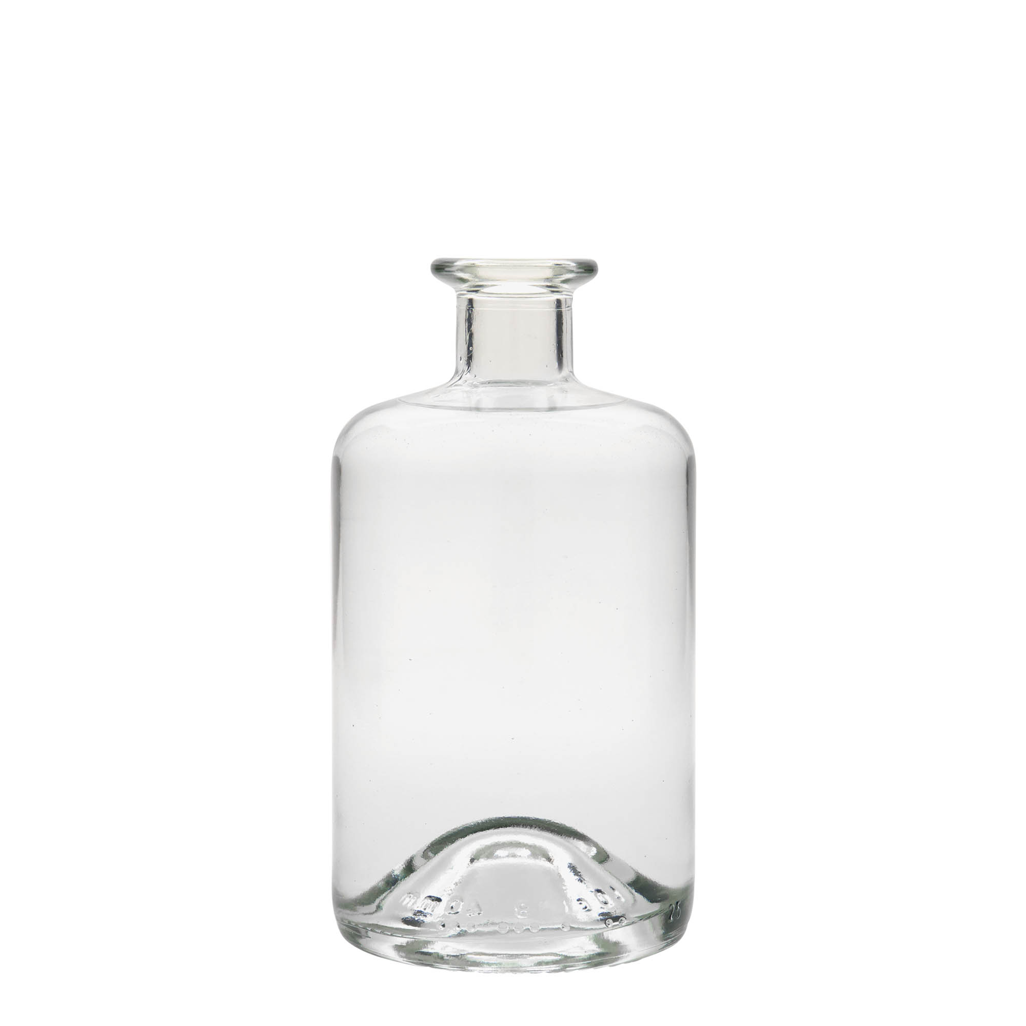 500 ml glassflaske apotek, åpning: kork