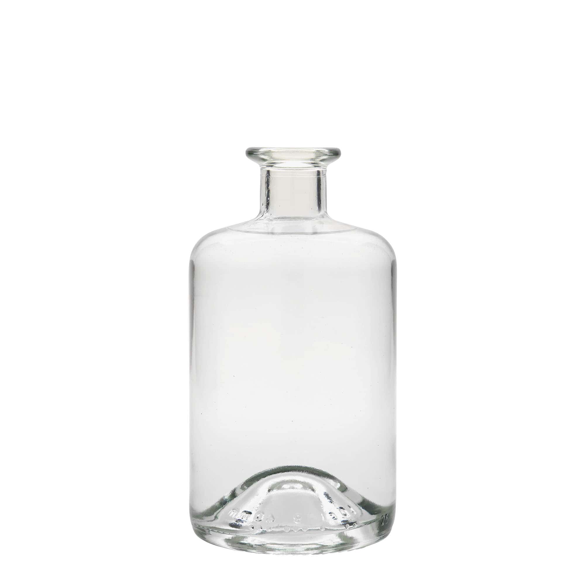 500 ml glassflaske apotek, åpning: kork