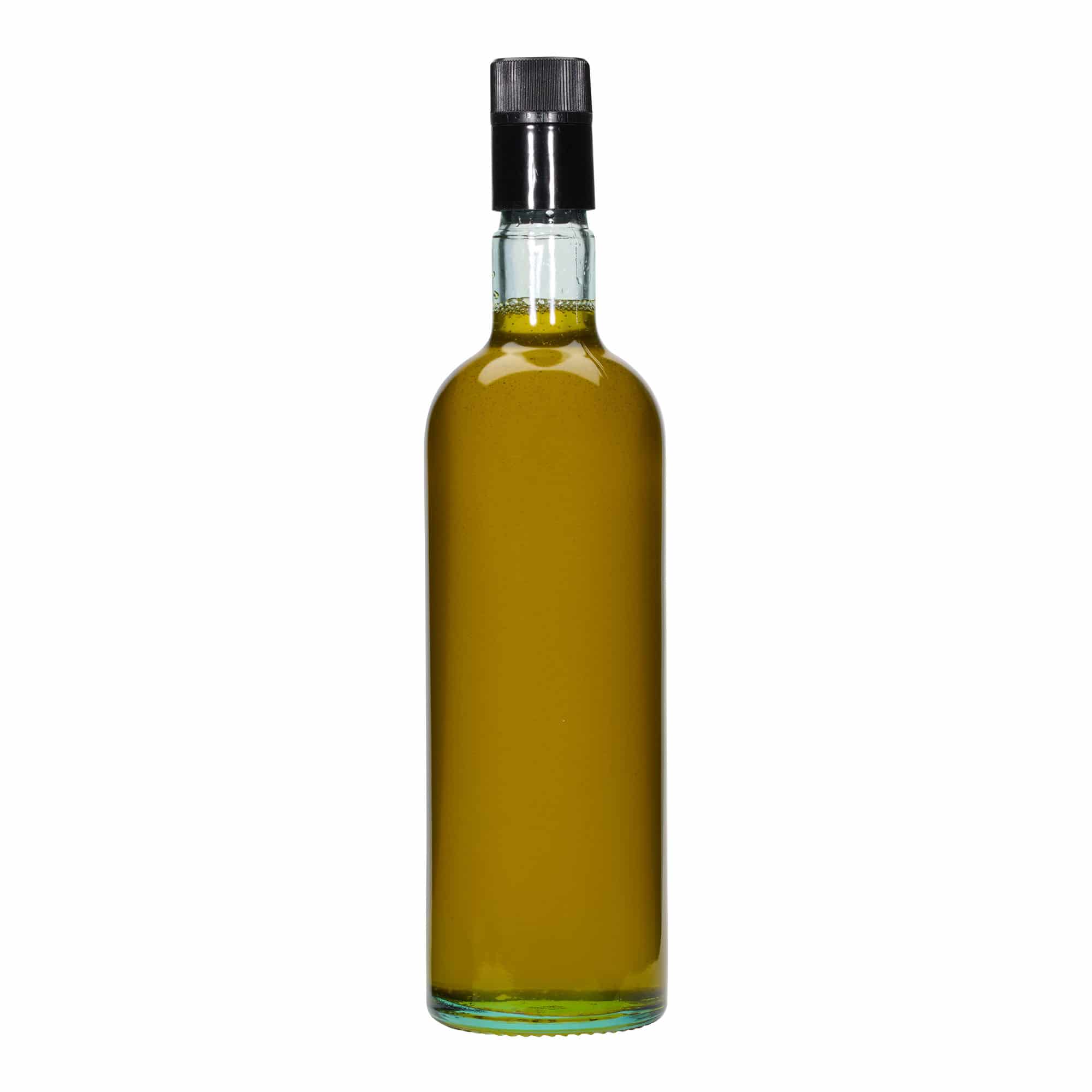 750 ml eddik-/oljeflaske "Willy New", glass, lysegrønn, åpning: DOP