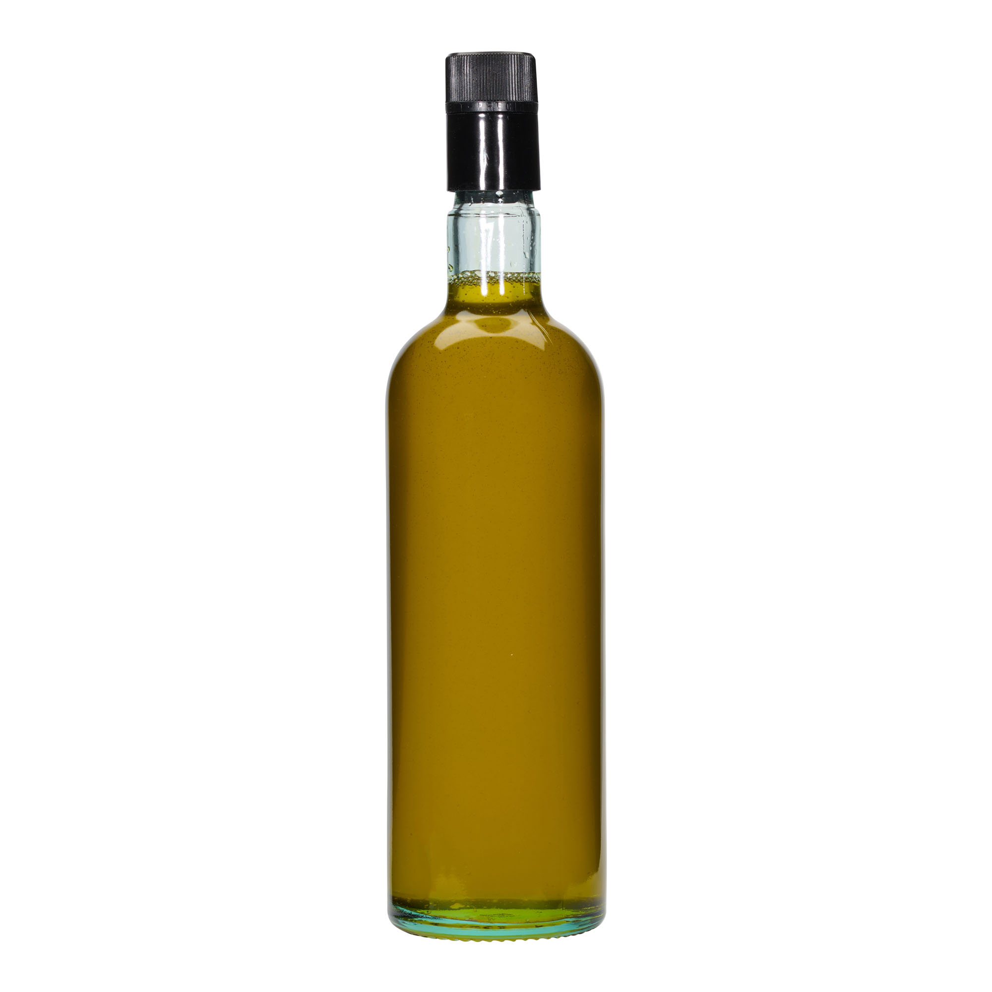 750 ml eddik-/oljeflaske 'Willy New', glass, lysegrønn, åpning: DOP
