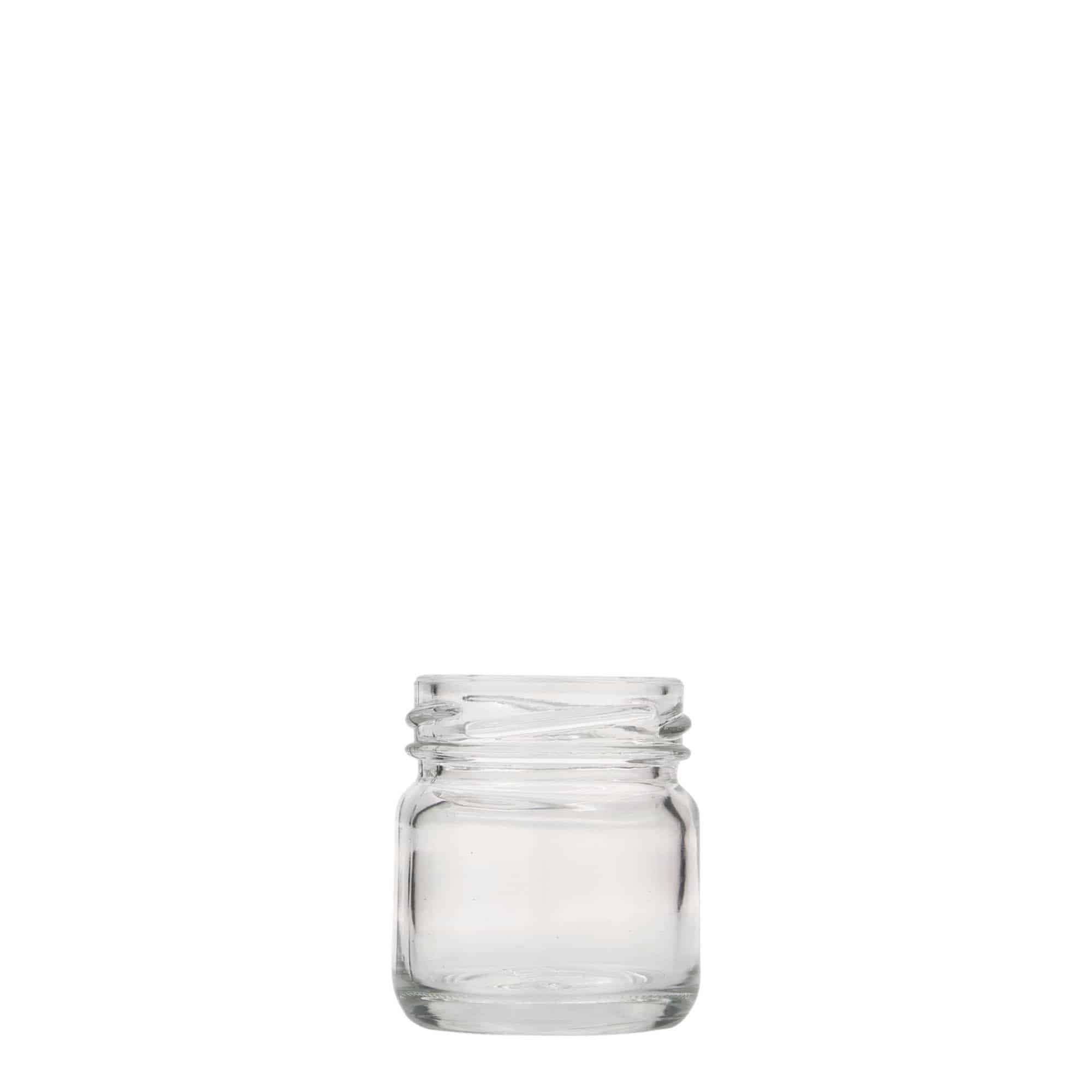 40 ml rund flaske, åpning: Twist-Off (TO 43)