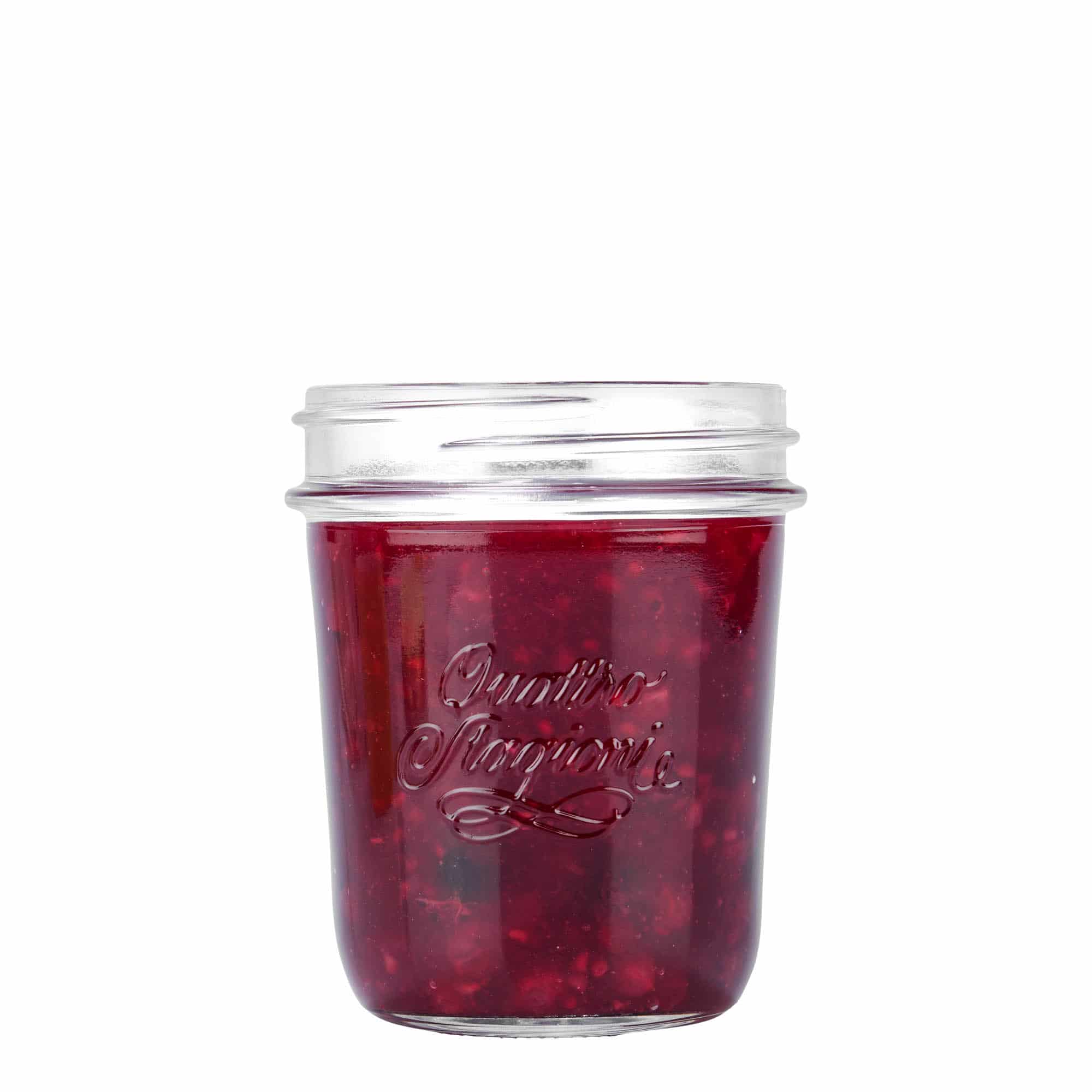 320 ml glasskrukke "Quattro Stagioni Terrina", åpning: Skrulokk