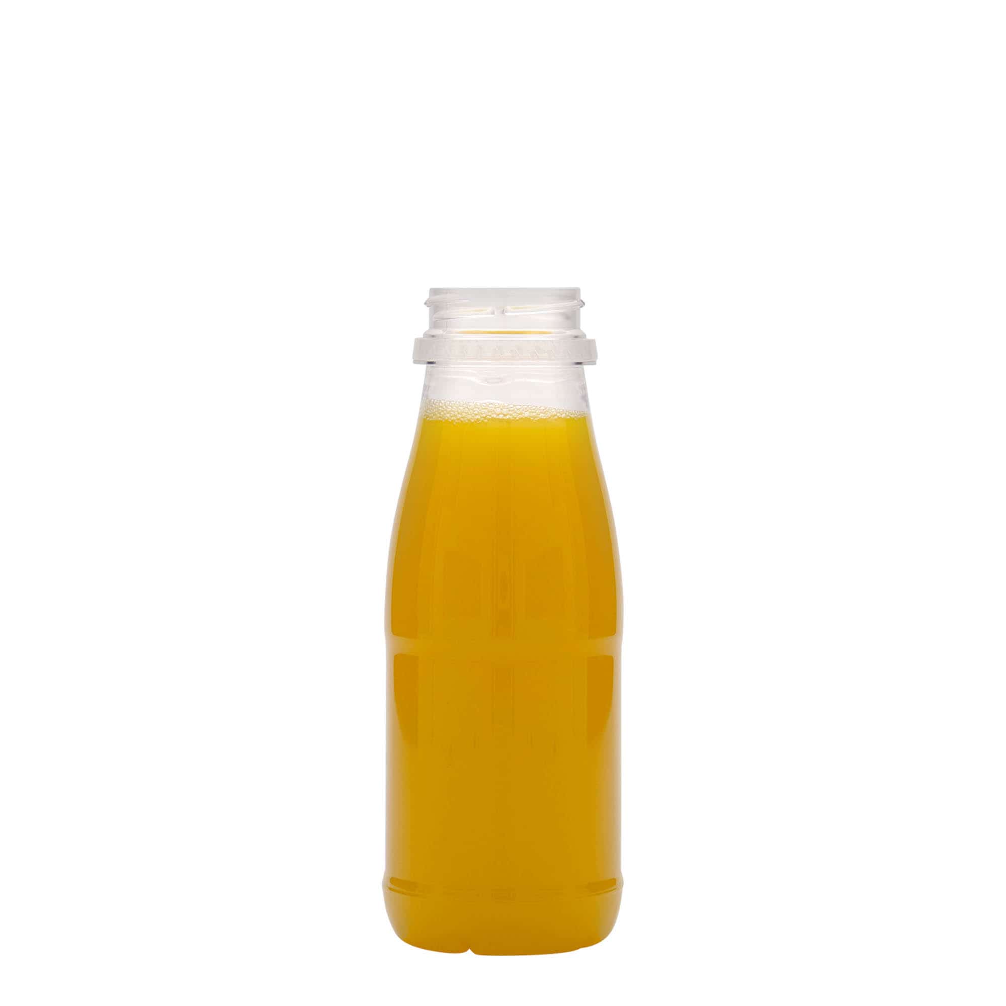 250 ml PET-flaske 'Melk og Juice', plast, åpning: 38 mm