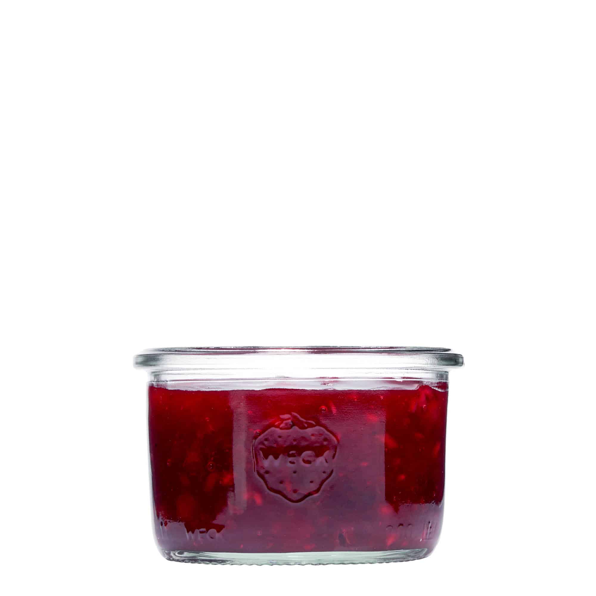 200 ml WECK-glasskrukke, åpning: rund kant