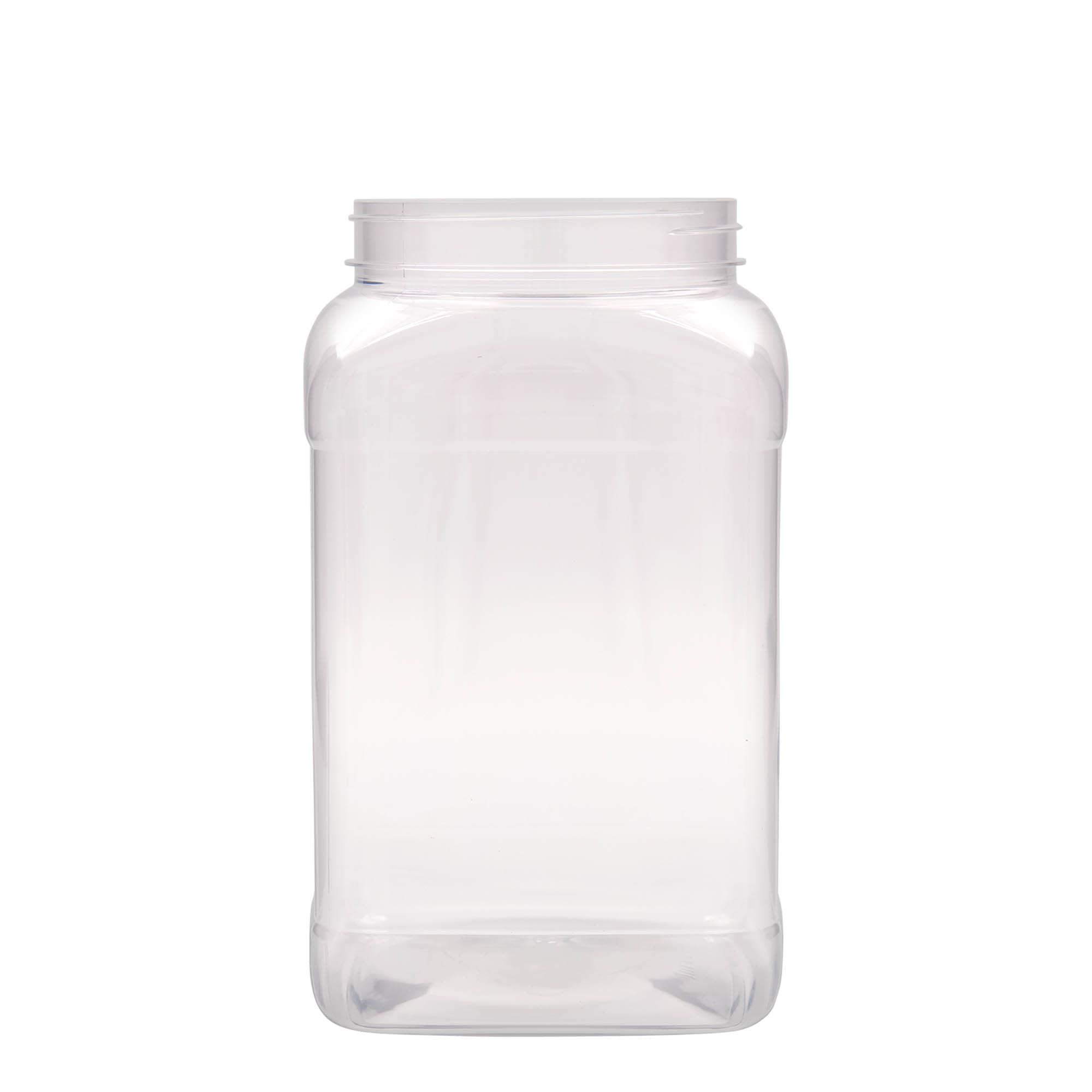 3000 ml PET-boks "Dana", kvadratisk, plast, åpning: 110/400 3000 ml PET-boks "Dana", kvadratisk, plast, åpning: 110/400
