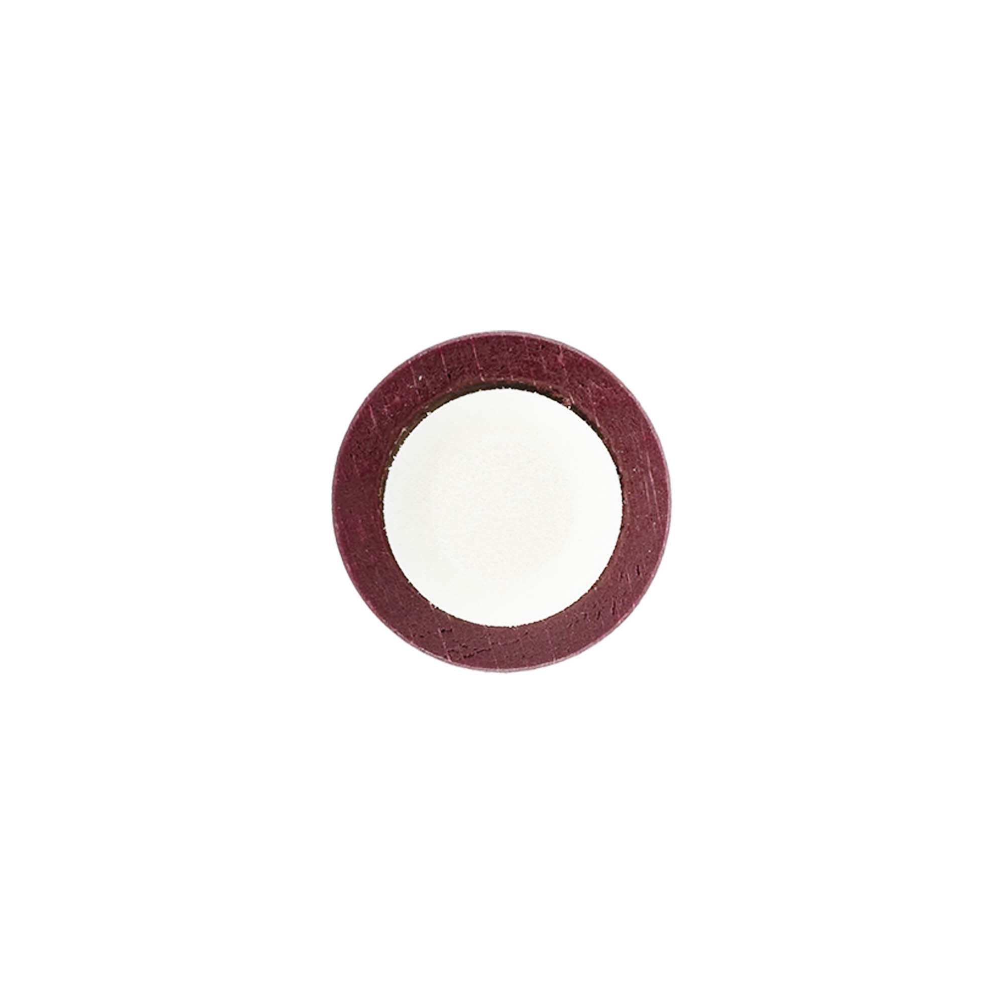 Håndtakskork 19 mm, tre/plast, bordeauxrød, for munningsåpning: kork